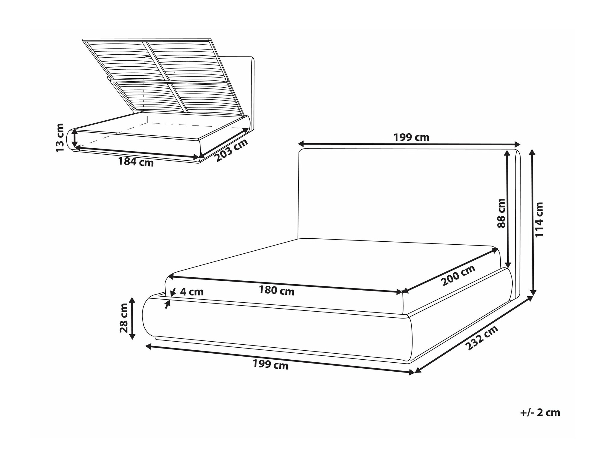 Lova Berwyn 2642 (Smėlinė)
