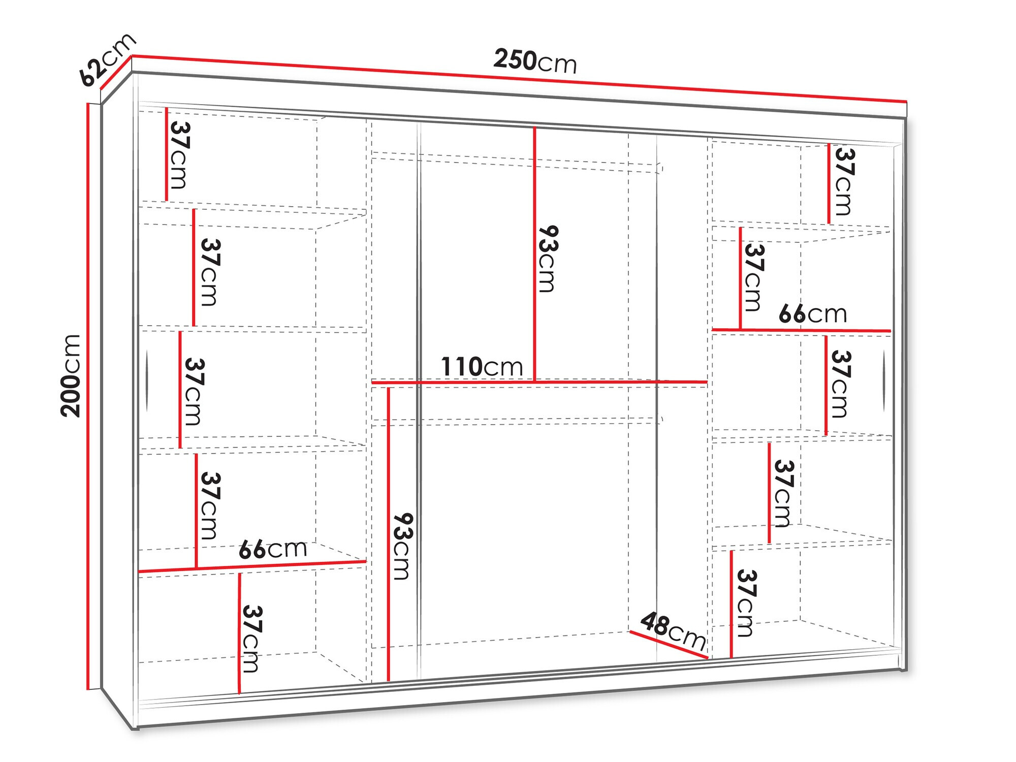 Spinta Hartford 508 (Artisan ąžuolas)