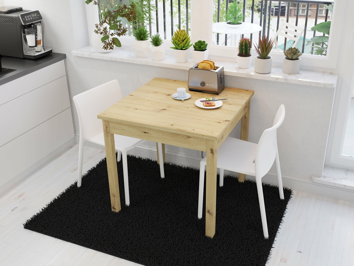 Stalas Bristol 219 (Artisan ąžuolas)