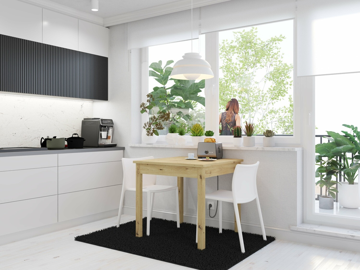 Stalas Bristol 219 (Artisan ąžuolas)