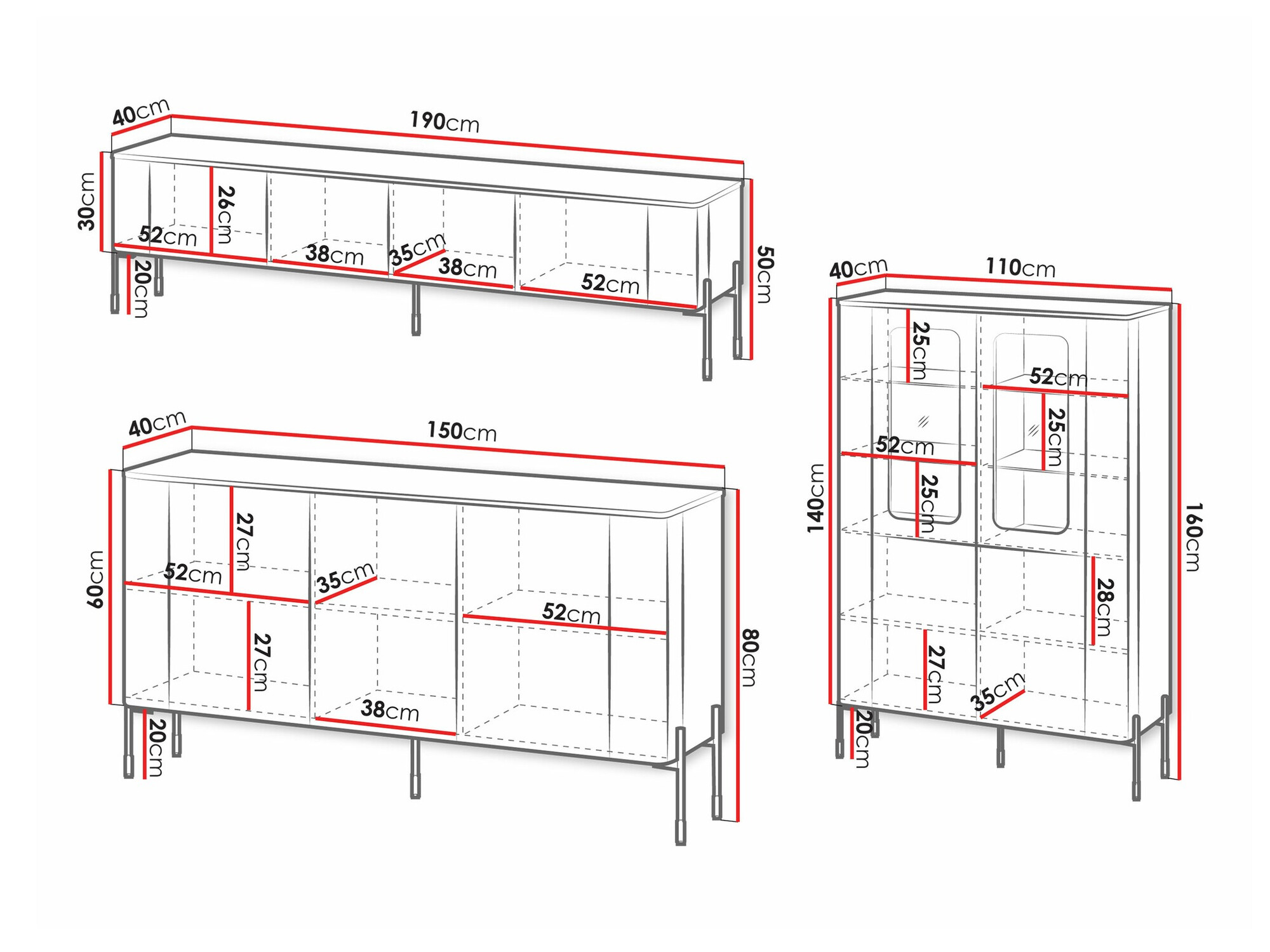 Svetainės komplektas Nobilitas (Kašmyras)