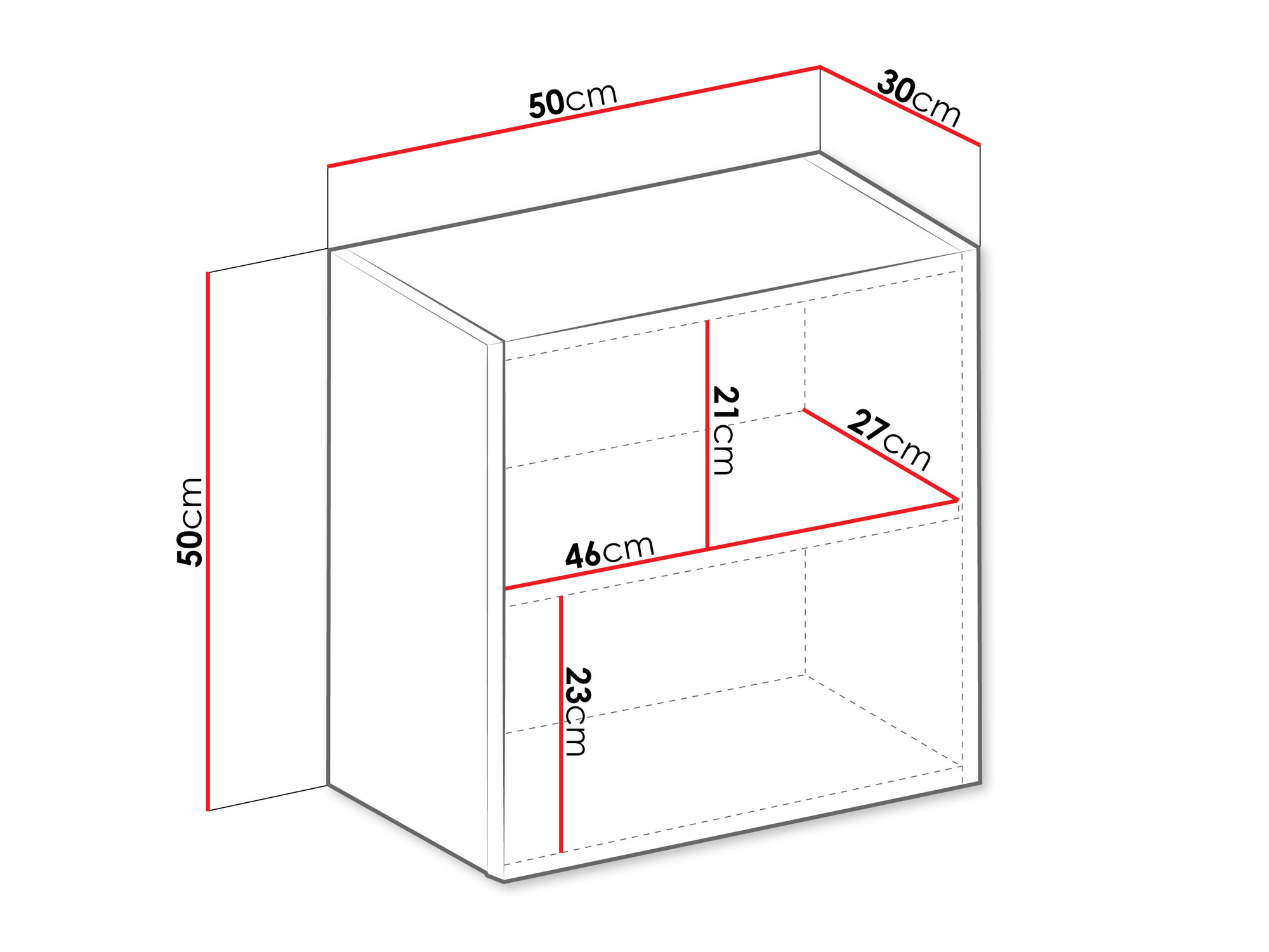 Pakabinama spintelė Vilrin I (Balta + Blizgi balta)