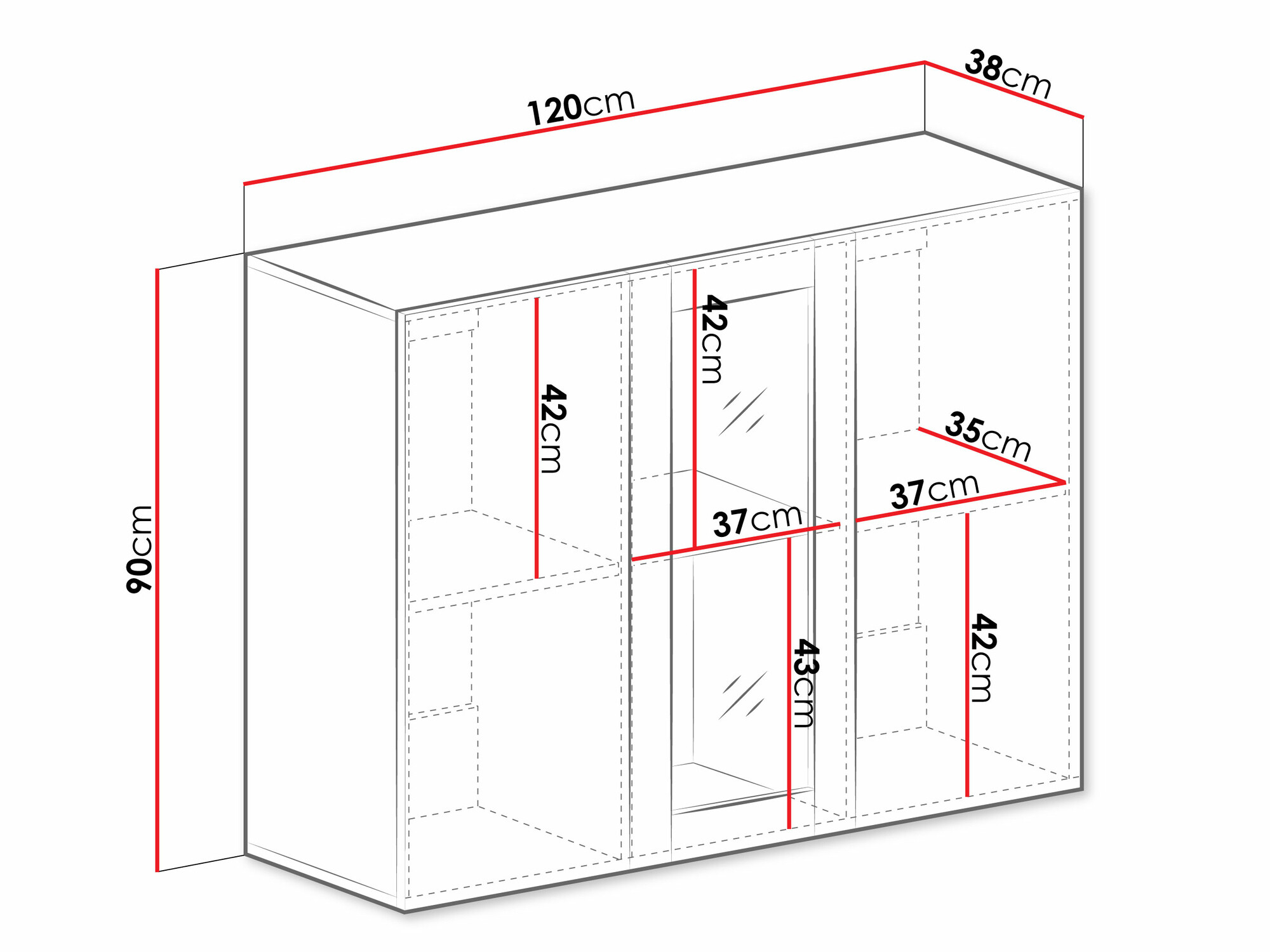 Pakabinama spintelė Vilrin