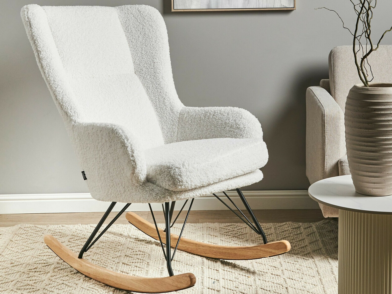 Supama kėdė Berwyn 2649 (Balta)