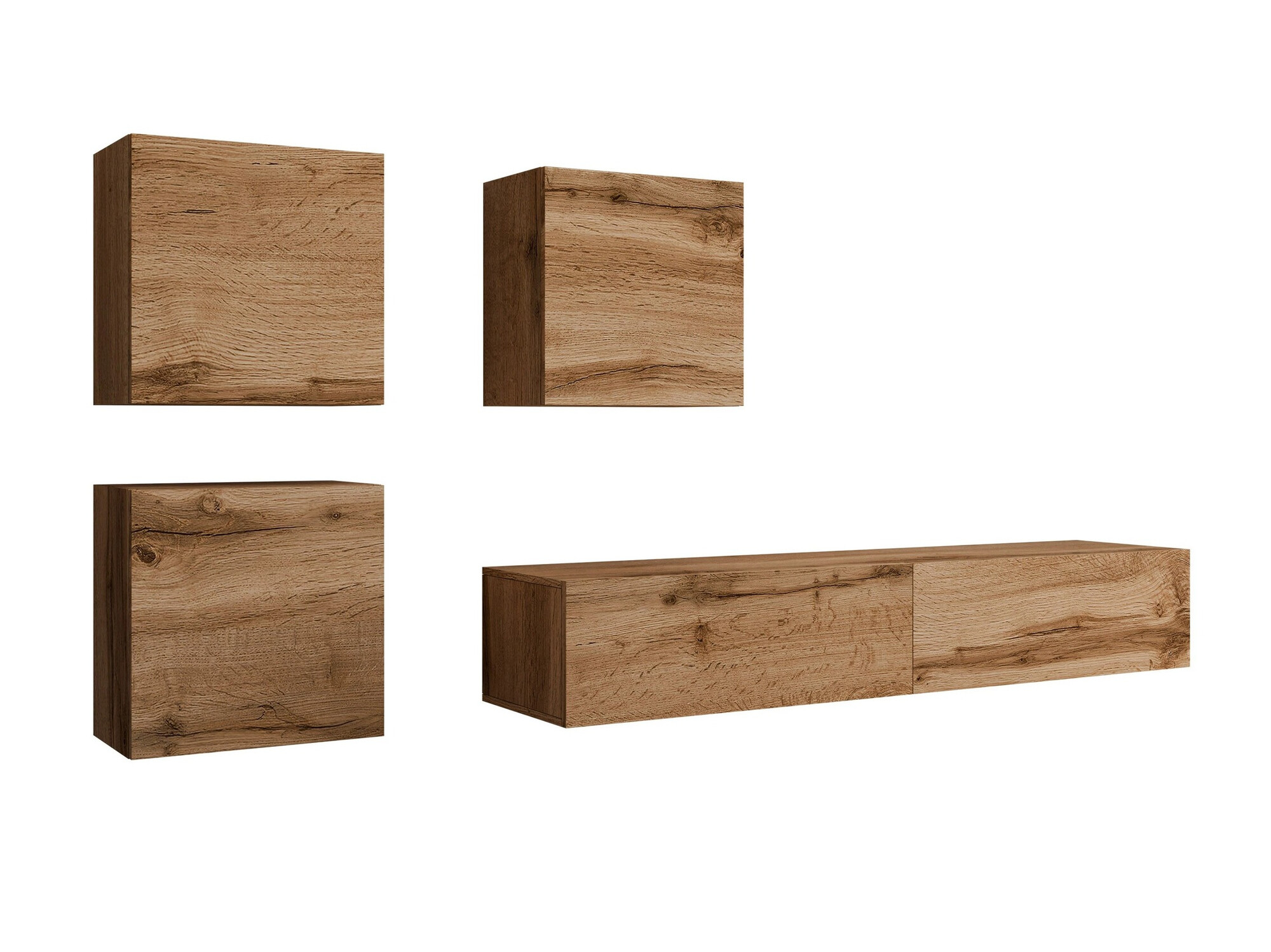 Svetainės komplektas Venenou 109 (Votan ąžuolas)