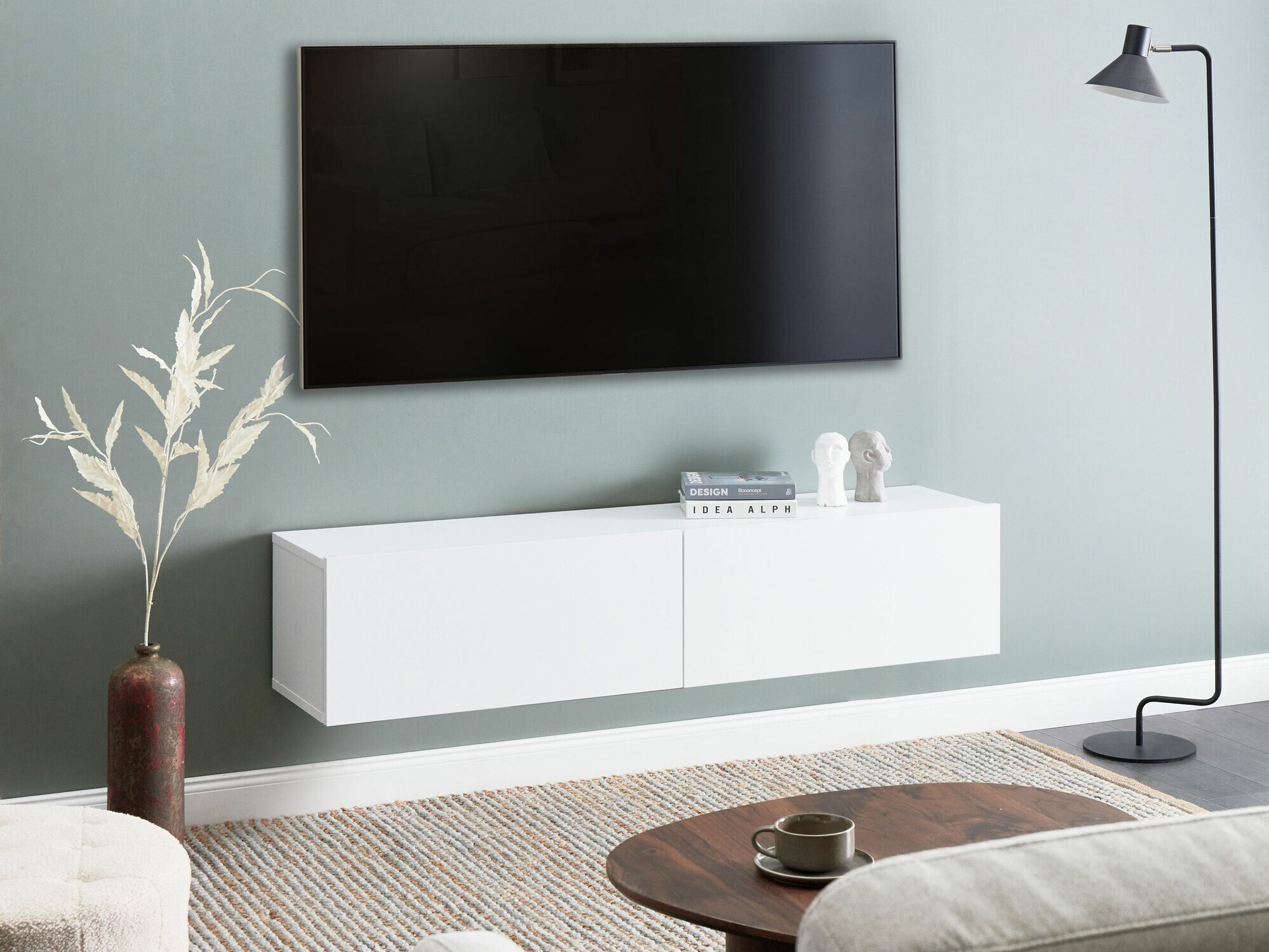 TV staliukas Berwyn 2663 (Balta)