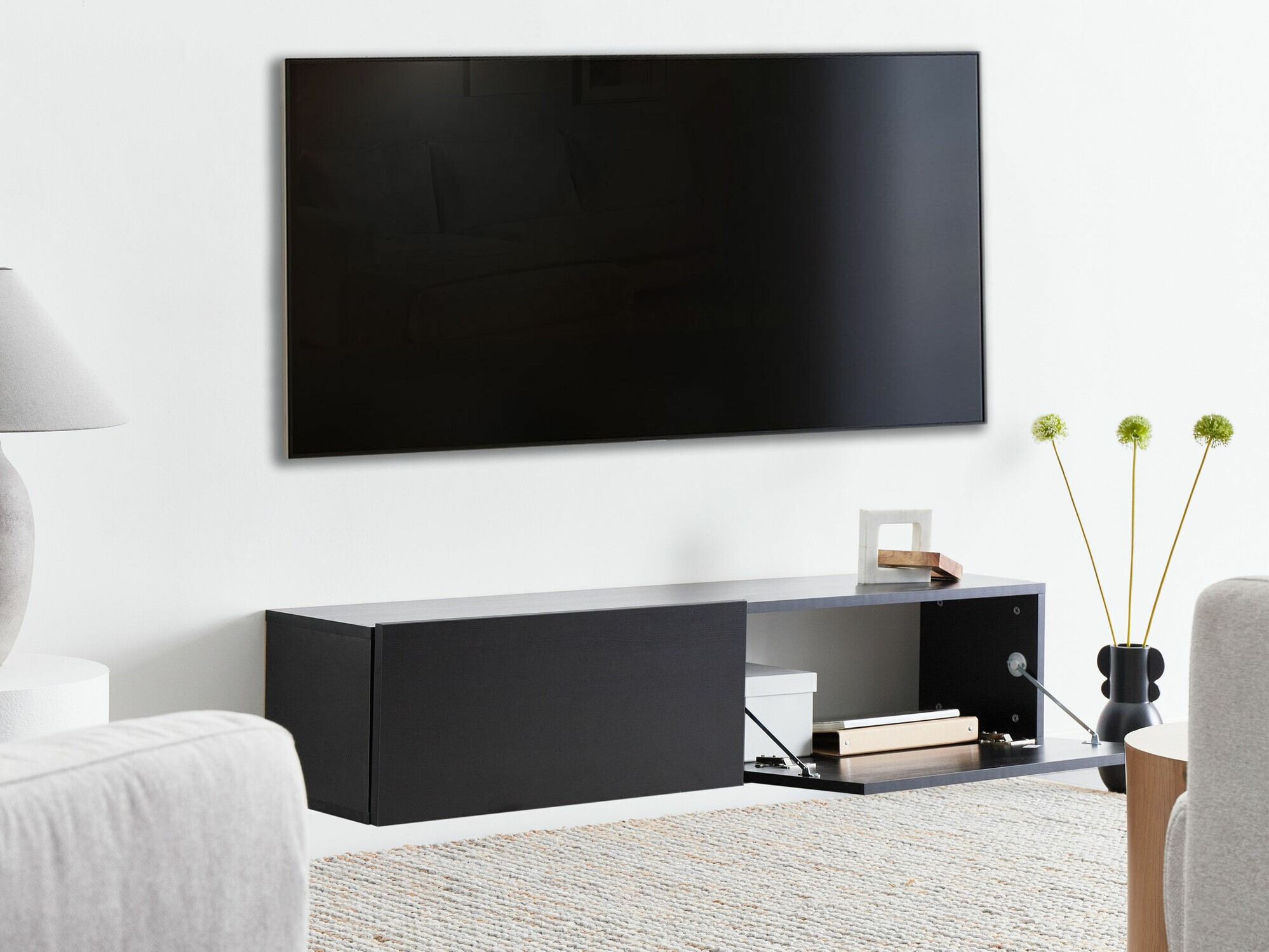 TV staliukas Berwyn 2663 (Juoda)