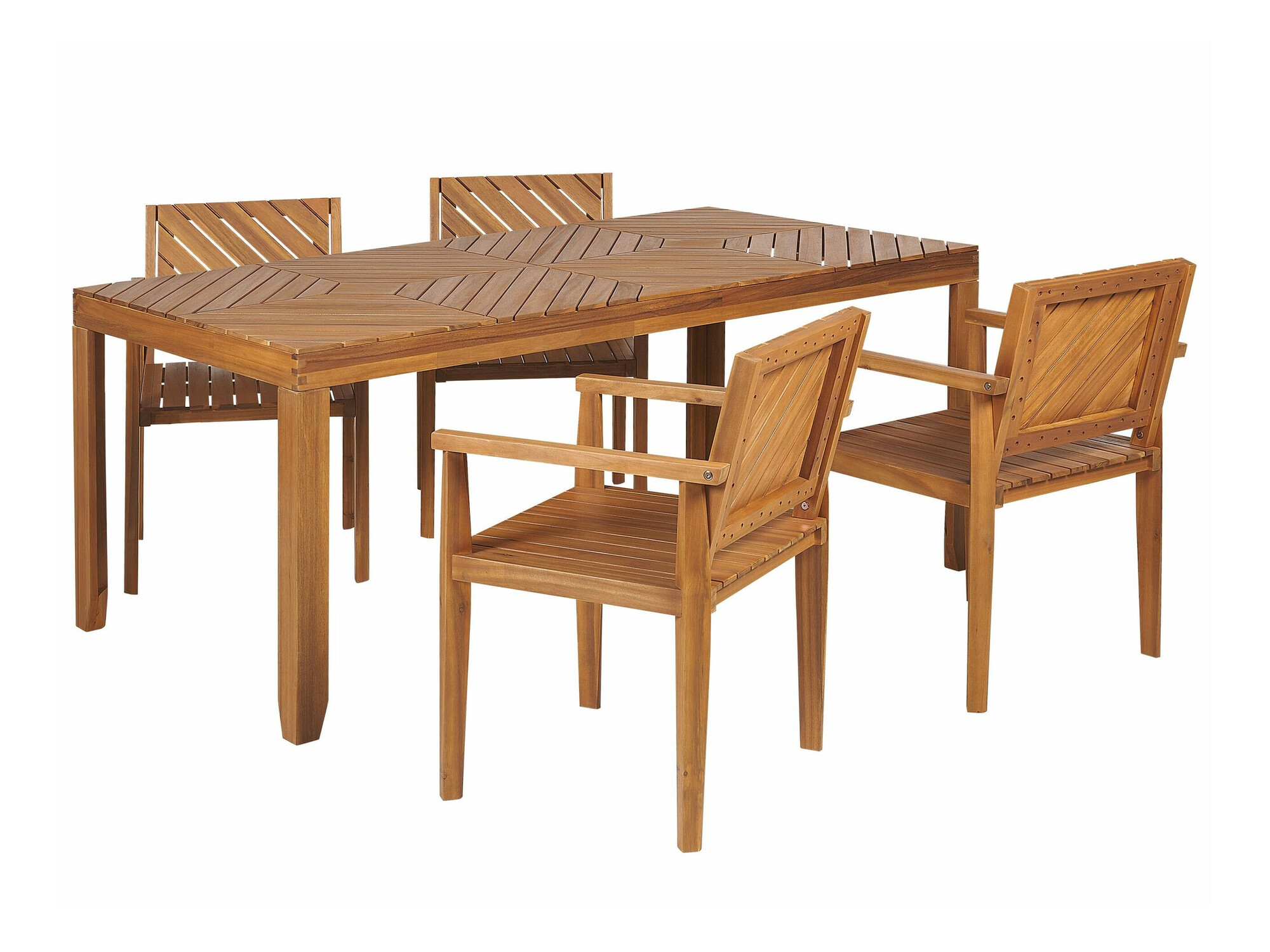 Stalo ir kėdžių komplektas Camenou 108