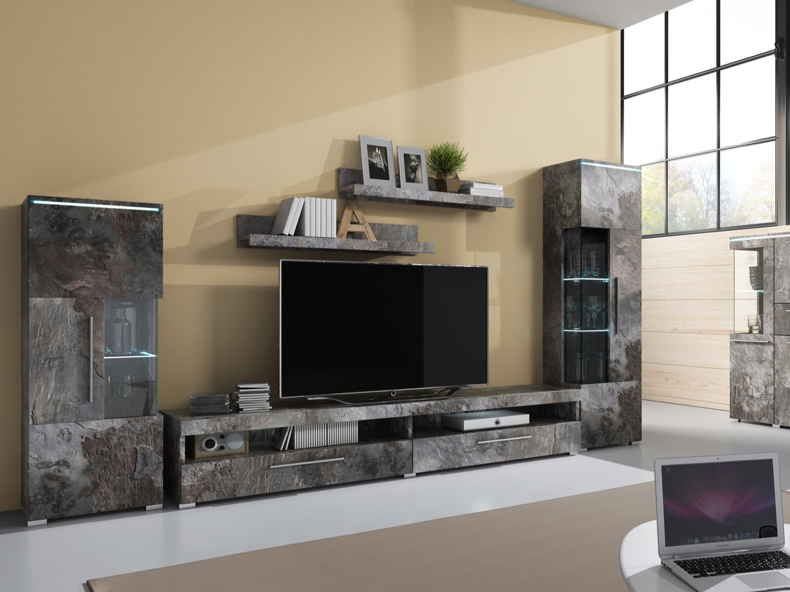 Lentyna Torvire 106 (Tamsus betonas)