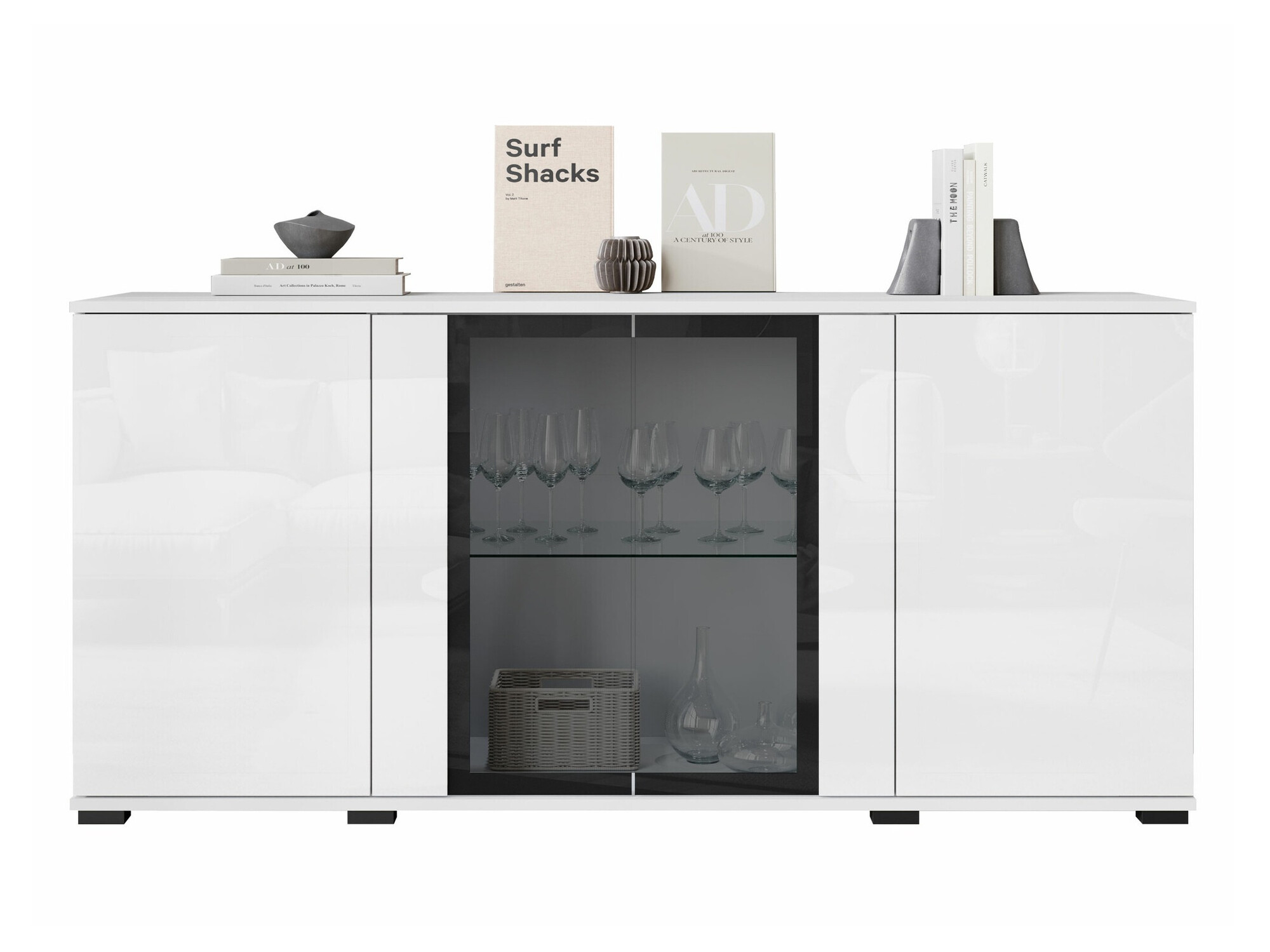 Spintelė Torcame 102 (Balta + Blizgi balta)