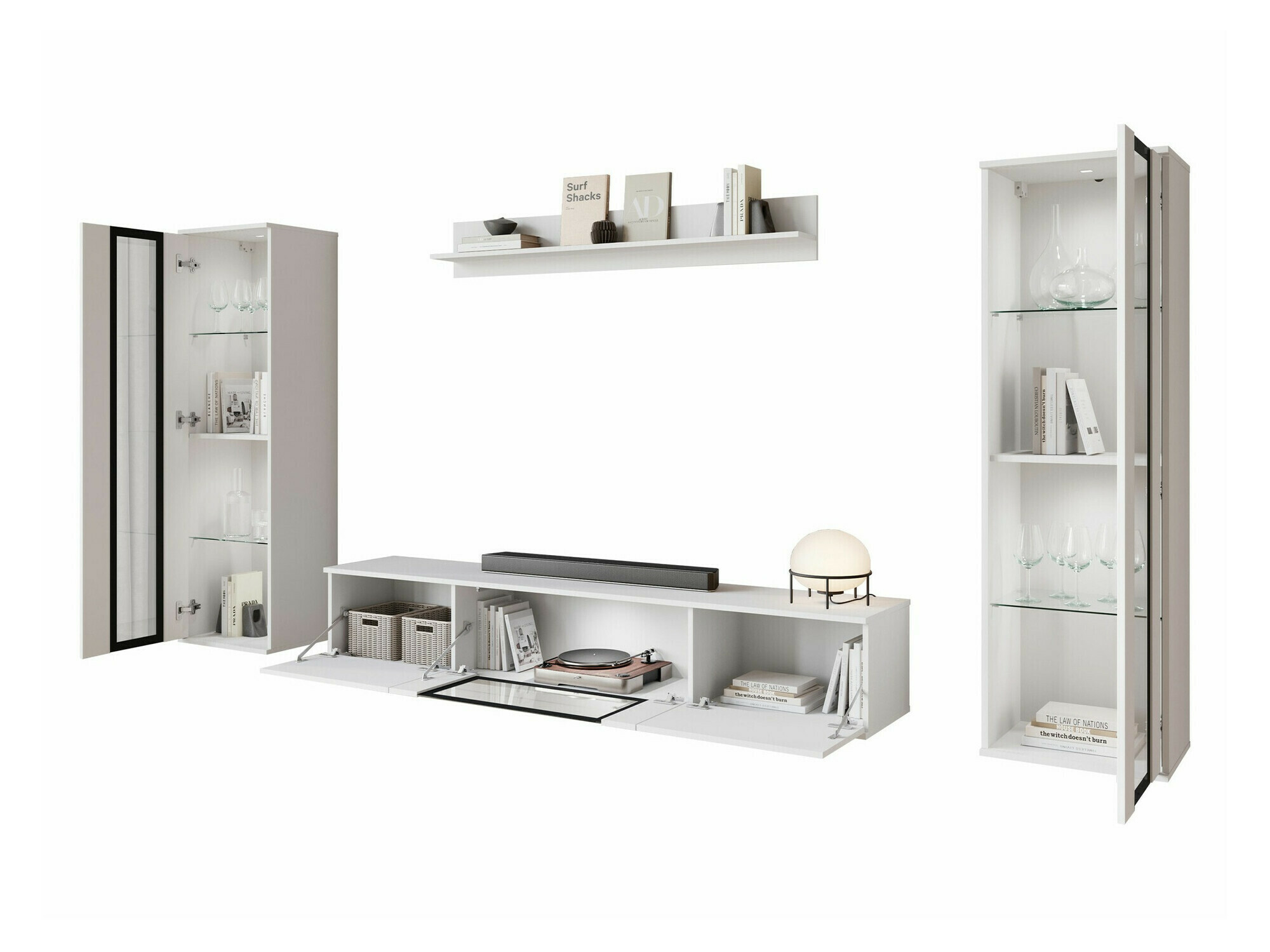 Svetainės komplektas Torcame 103 (Votan ąžuolas)