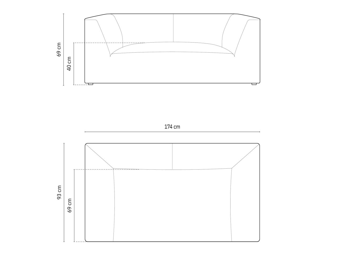 Sofa Vermaru 100 (Ottawa 04)