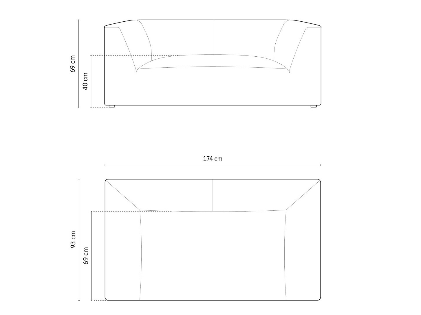 Sofa Vermaru 100 (Ottawa 08)