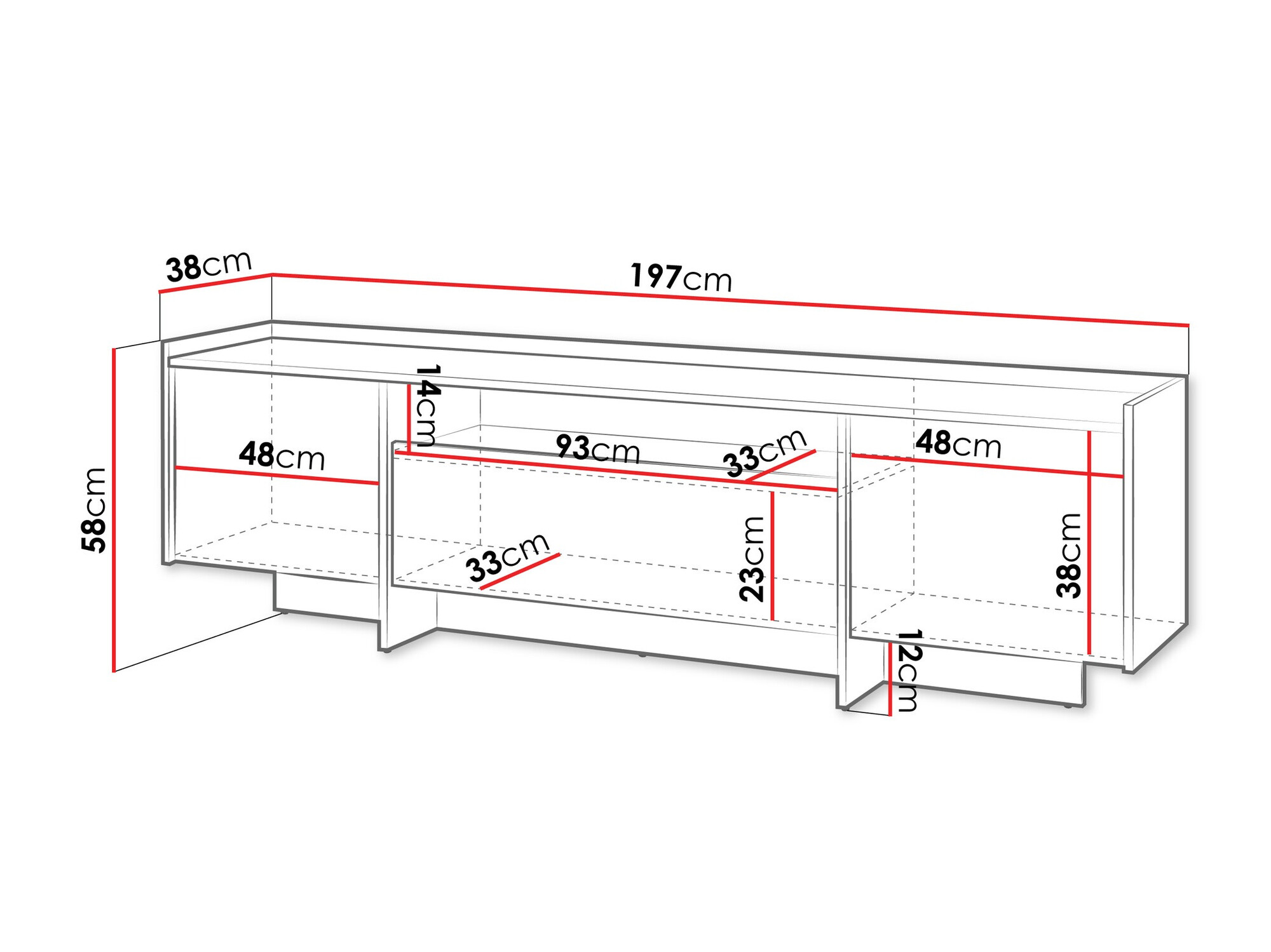 TV staliukas Filus (Ąžuolas)