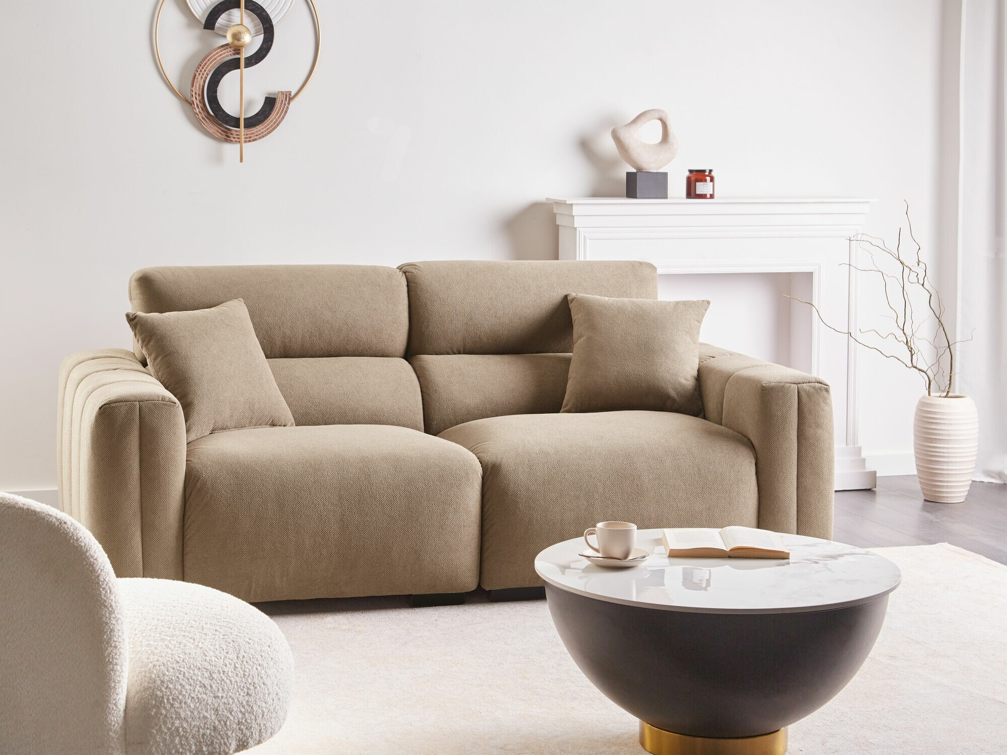 Sofa Berwyn 2691 (Šviesi ruda)