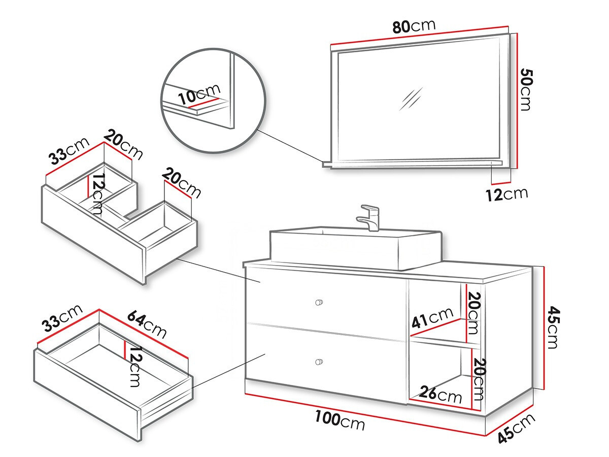 Vonios komplektas ST7188