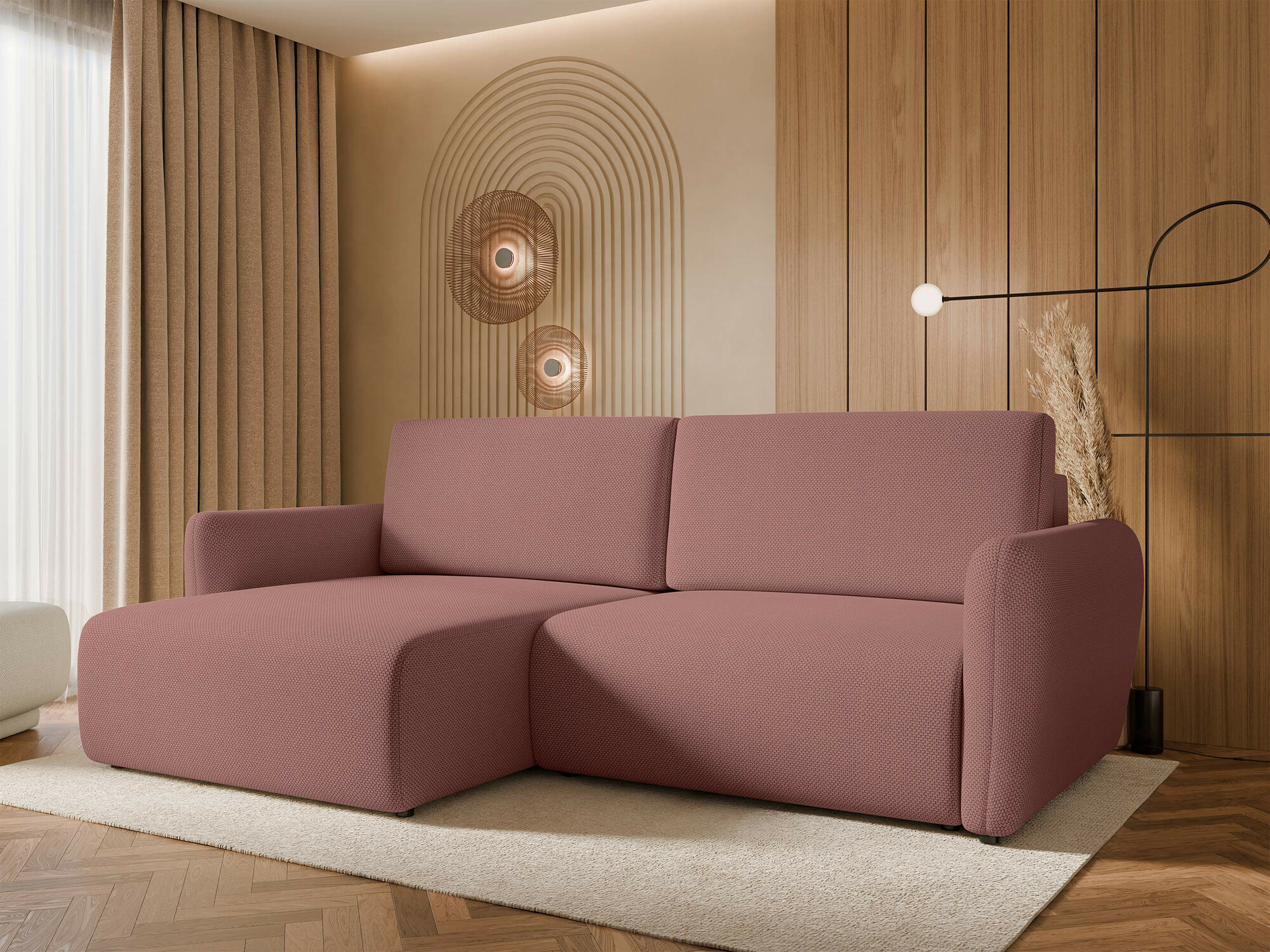 Rožiniai L formos minkšti kampai