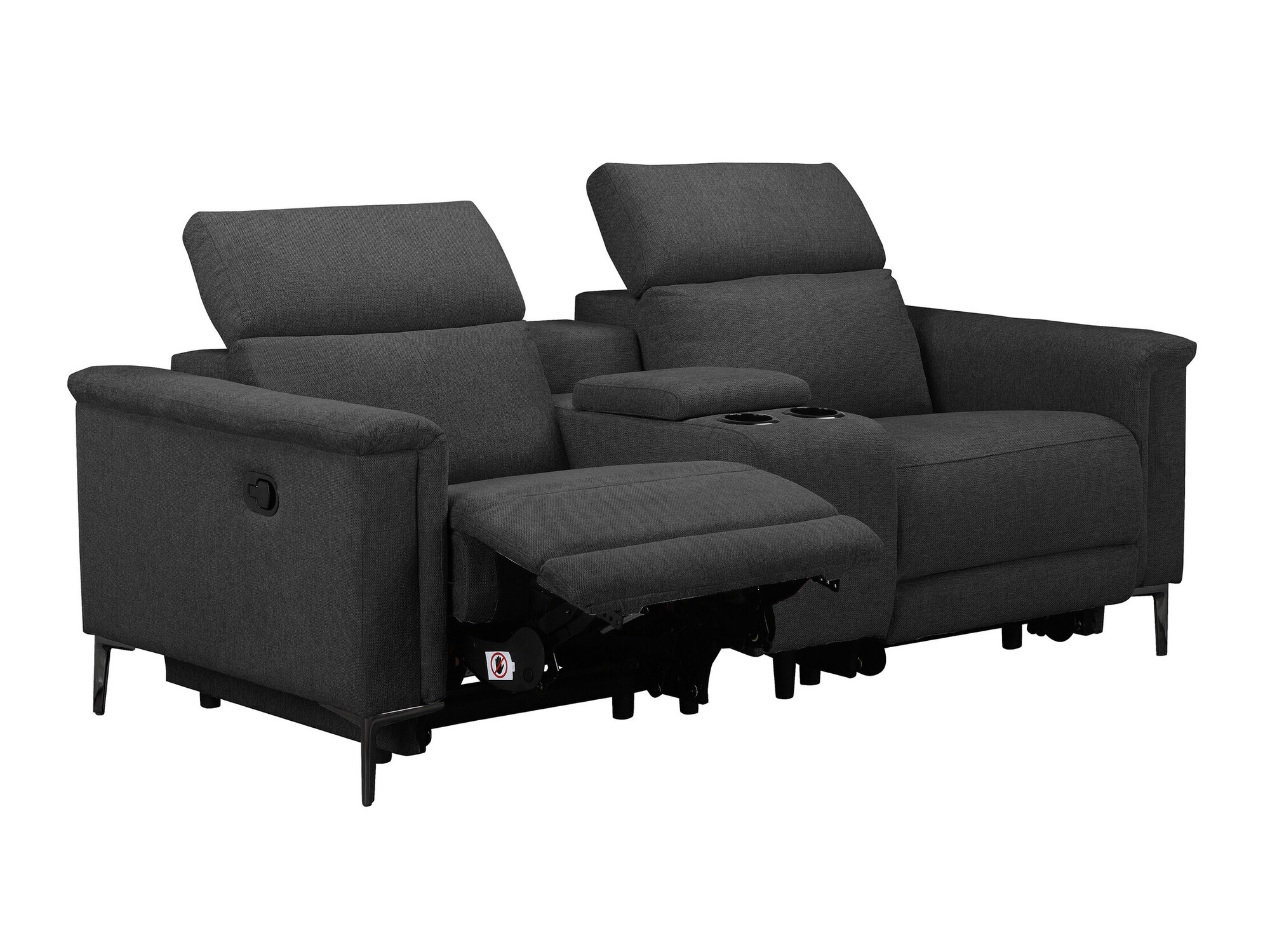Sofa reglaineris Evamare 101 (Tamsi pilka)