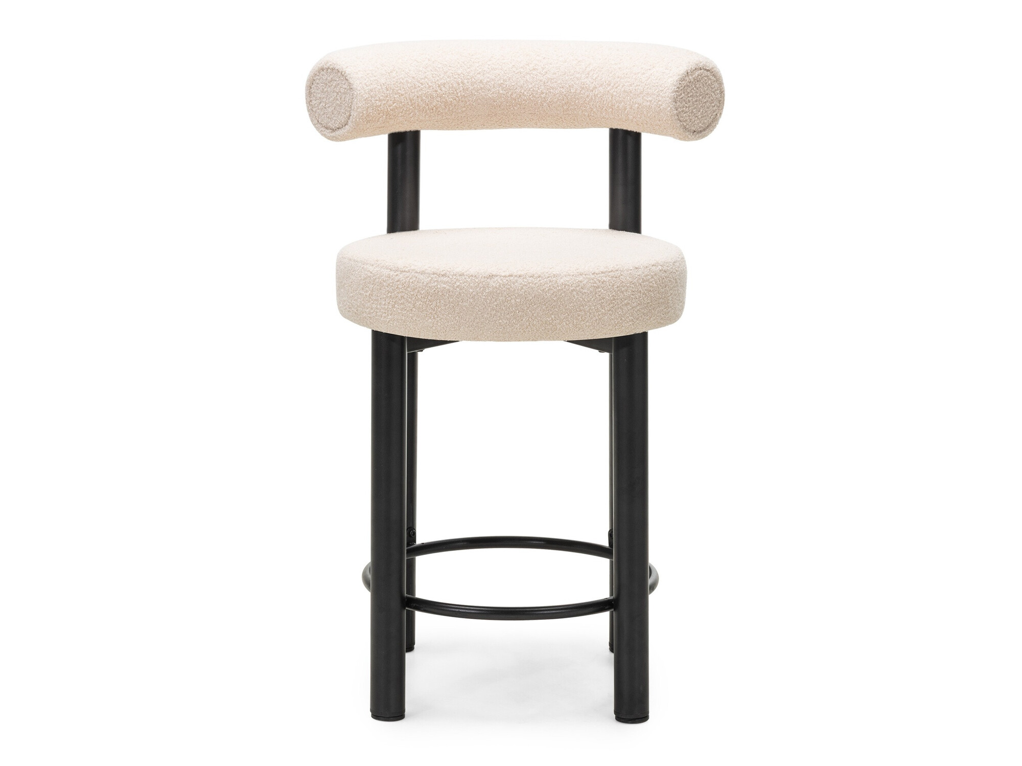 Pusbario kėdė Burleson 186 (Smėlinė + Juoda)