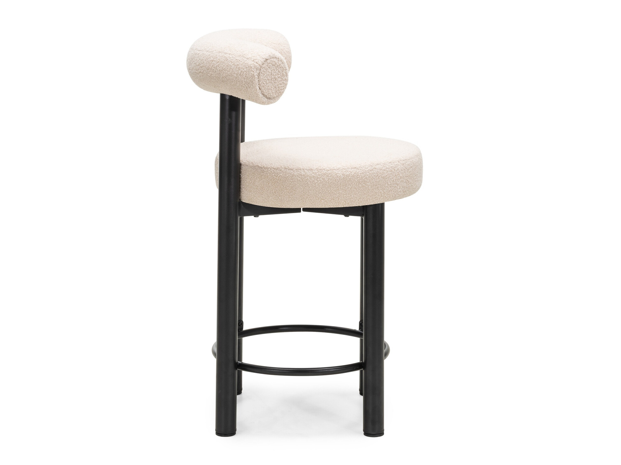 Pusbario kėdė Burleson 186 (Smėlinė + Juoda)