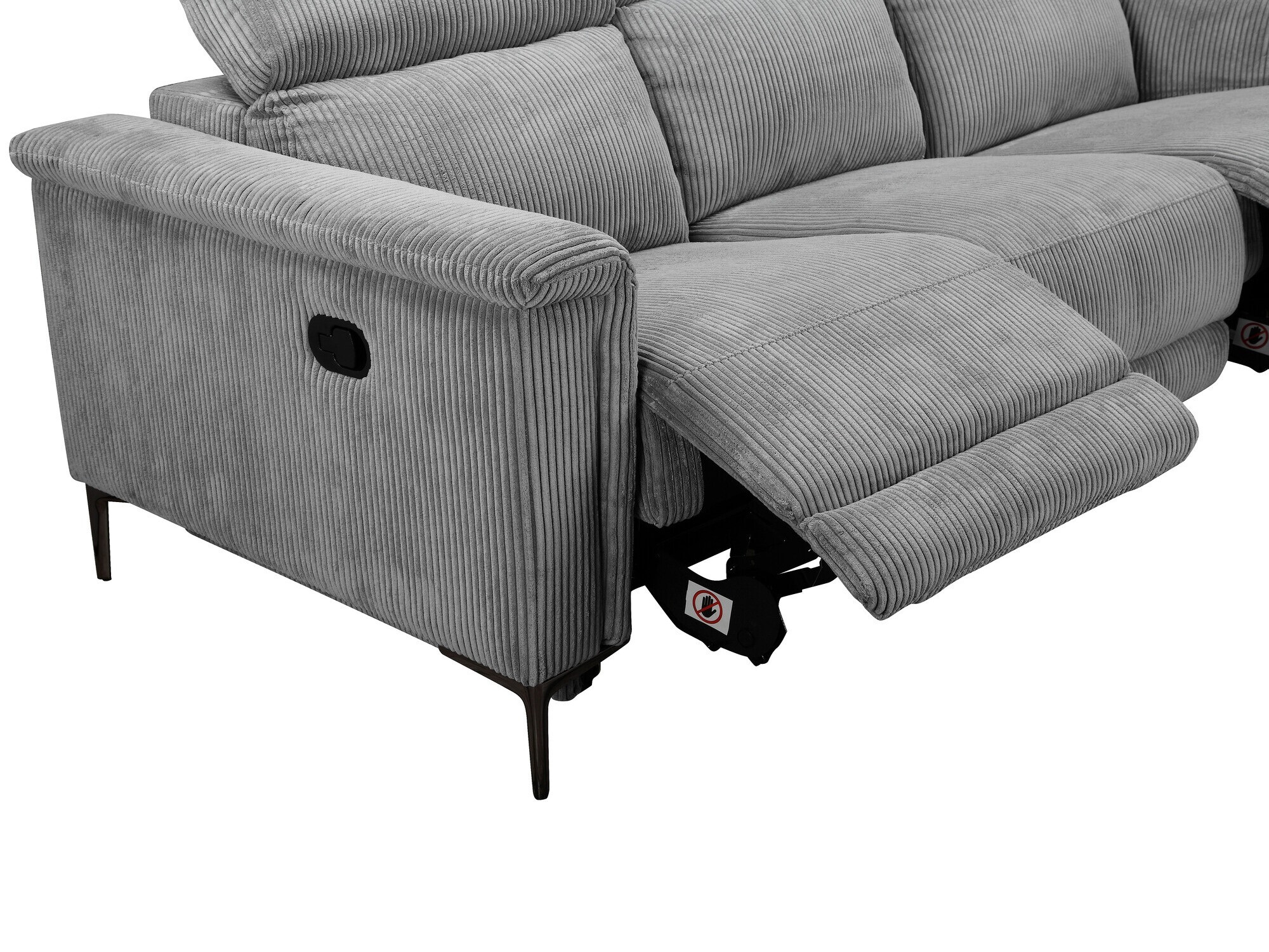 Sofa reglaineris Denton 1498 (Šviesi pilka)
