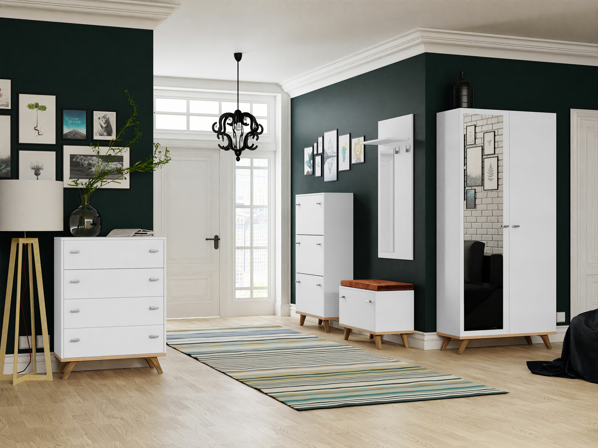 Prieškambario komplektas Levtena 105