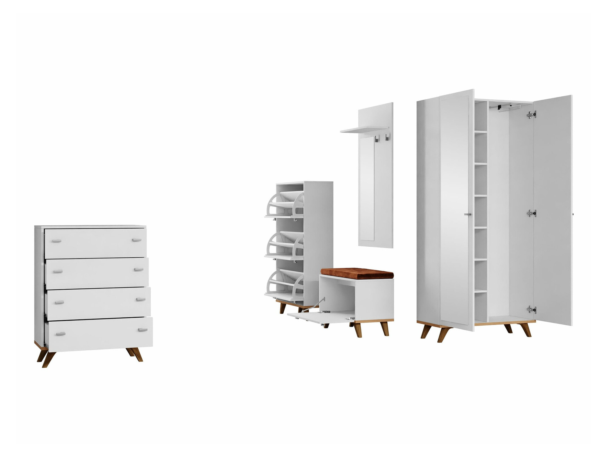 Prieškambario komplektas Levtena 105