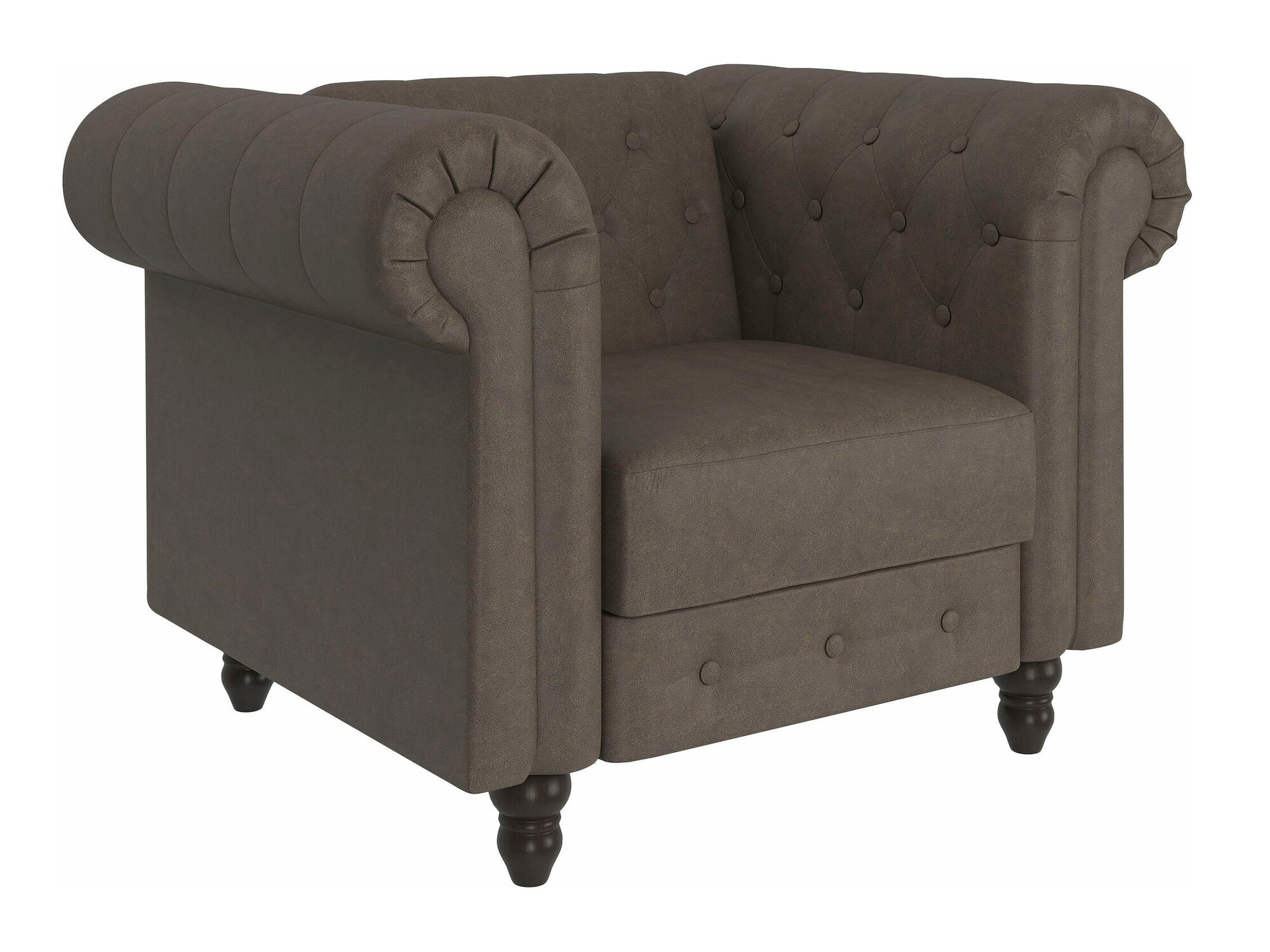 Chesterfield fotelis Tulsa 630 (Ruda)