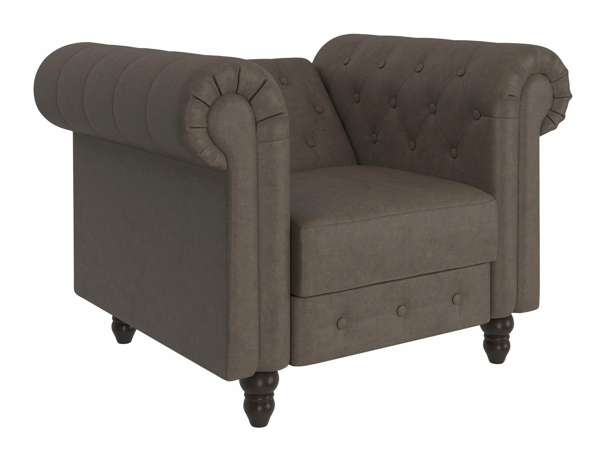 Chesterfield fotelis Tulsa 630 (Ruda)