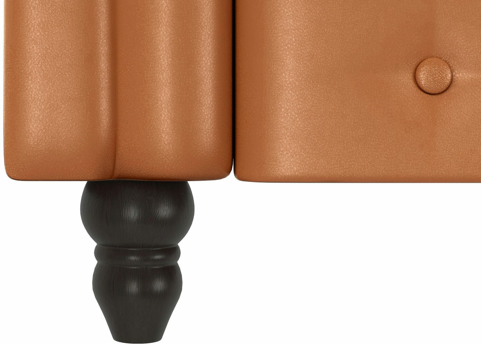 Chesterfield fotelis Tulsa 630 (Šviesi ruda)