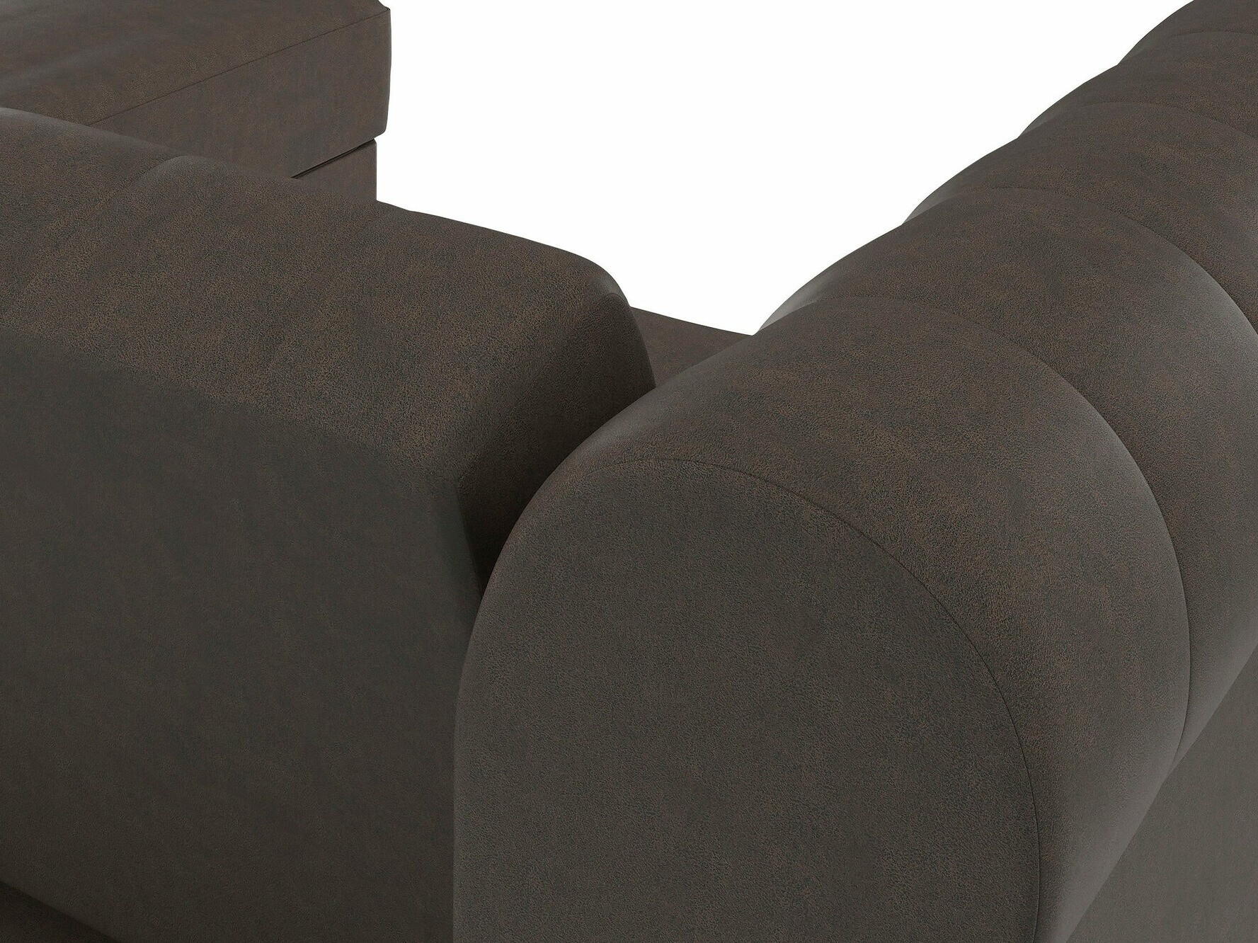 Chesterfield minkštas kampas Tulsa 622 (Ruda)
