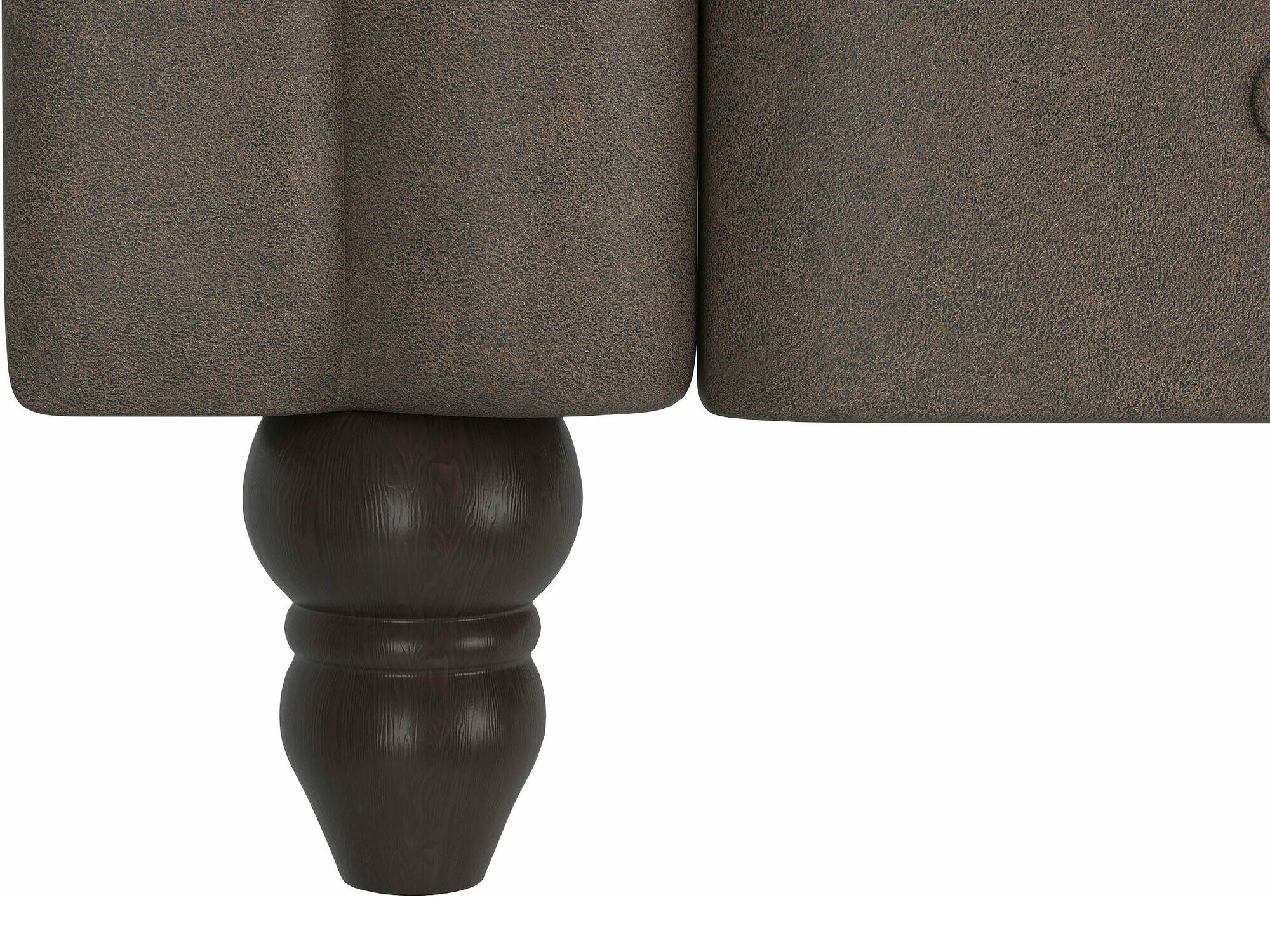 Chesterfield minkštas kampas Tulsa 622 (Ruda)