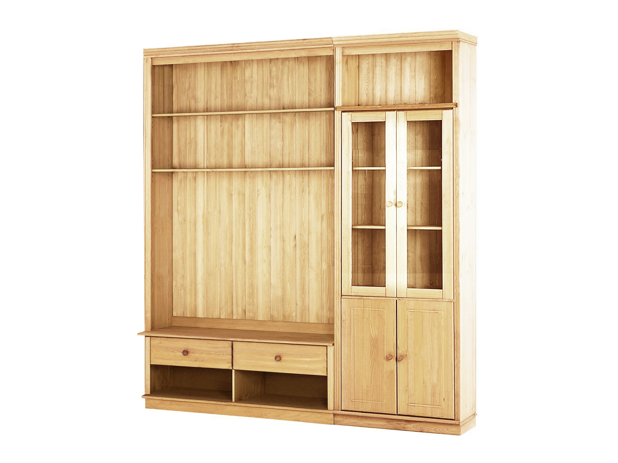 Svetainės komplektas Saltoro 124 (Šviesi ruda)