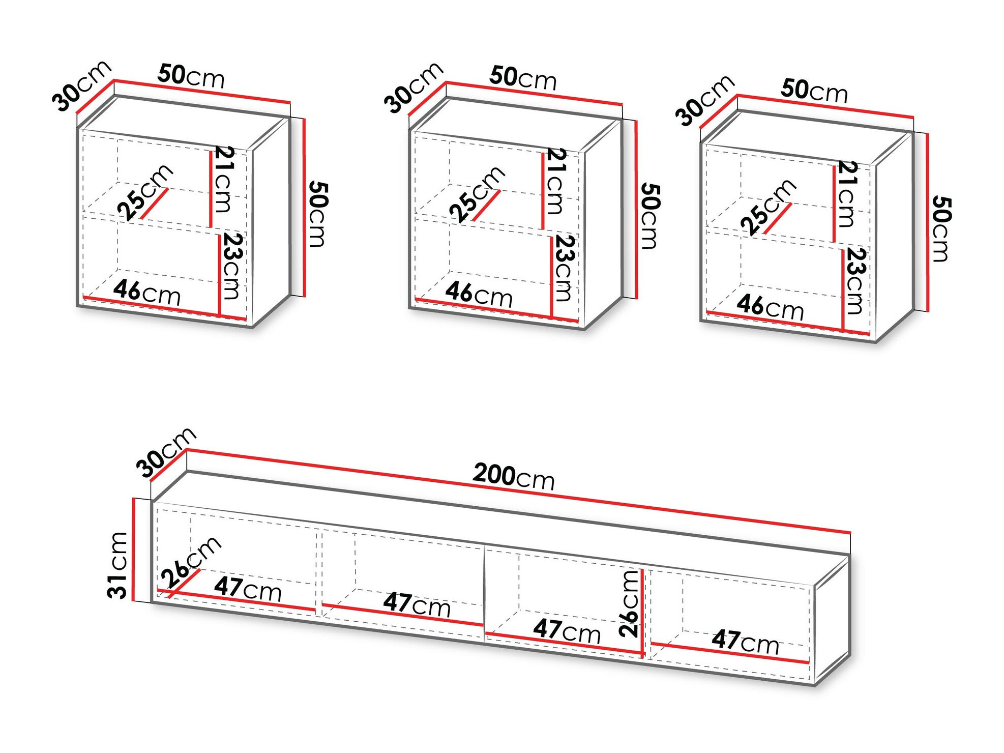 Svetainės komplektas Species IV (Juoda)