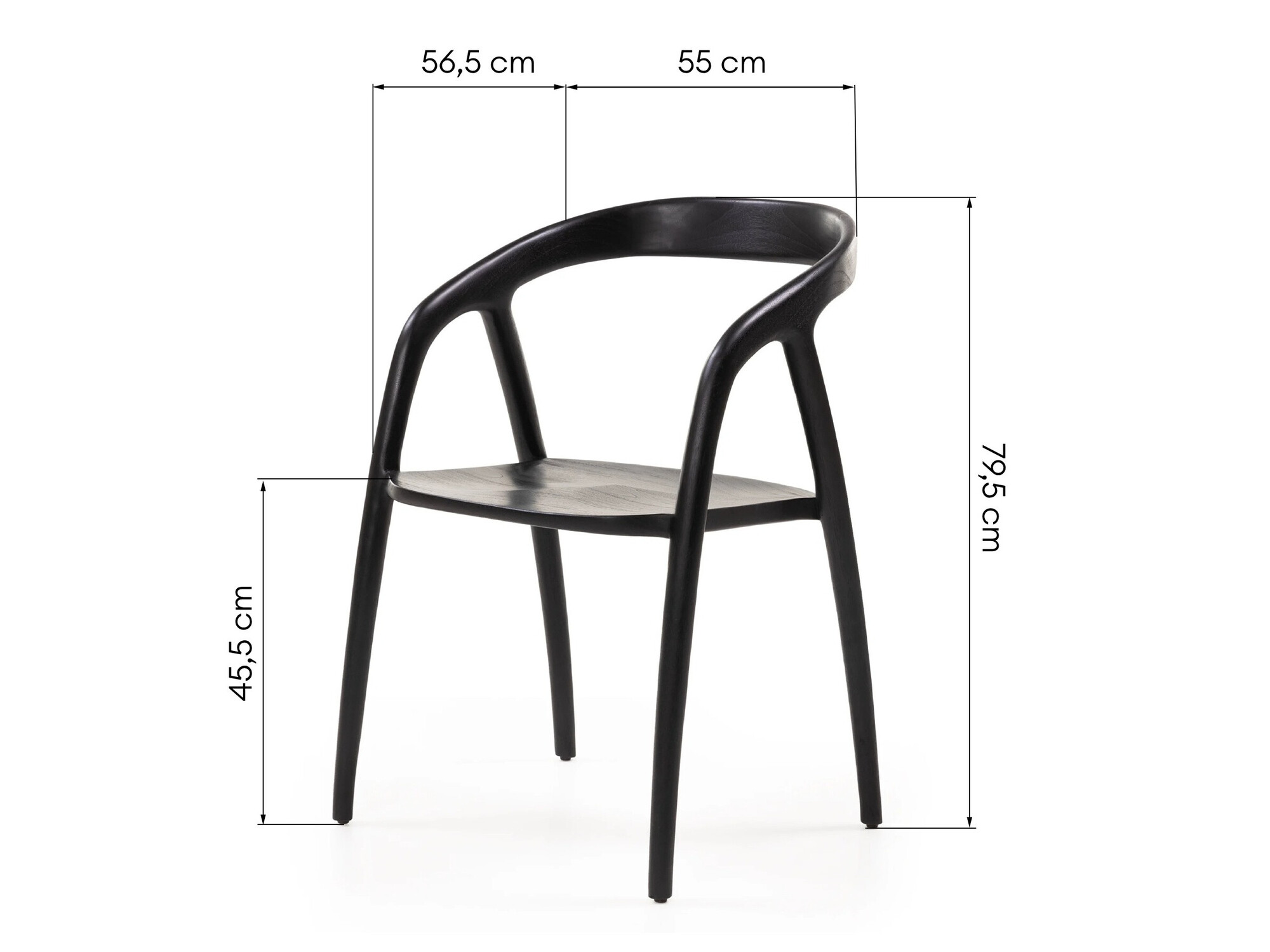 Kėdė Burleson 246 (Juoda)