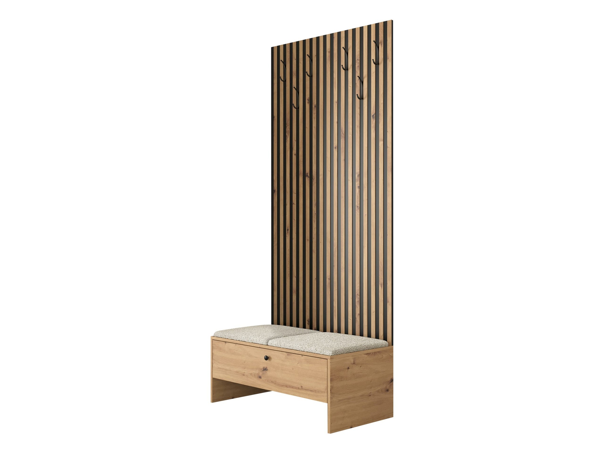 Prieškambario komplektas Donio IV (Artisan ąžuolas + Abriamo 03)