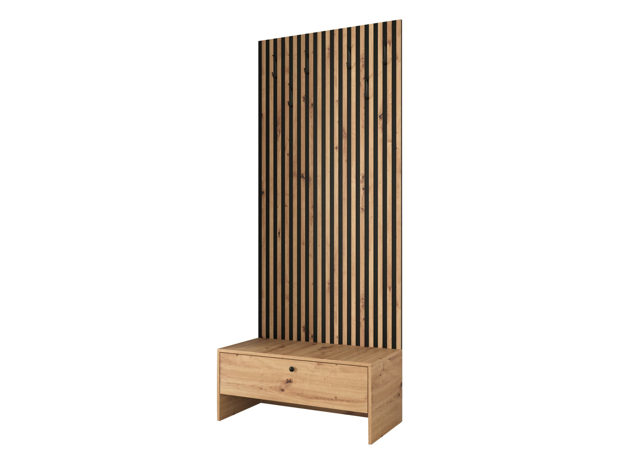 Prieškambario komplektas Donio IV (Artisan ąžuolas + Manila 04)
