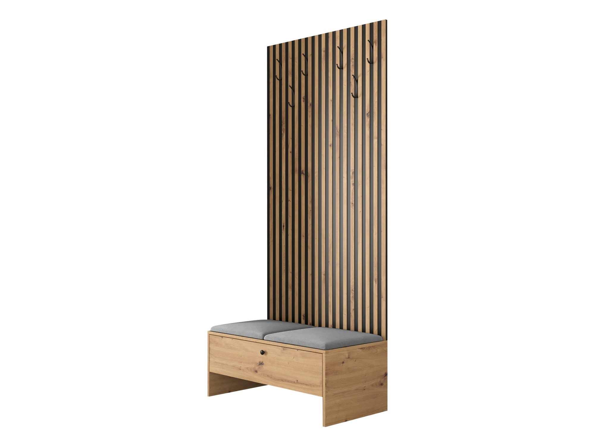 Prieškambario komplektas Donio IV (Artisan ąžuolas + Manila 16)