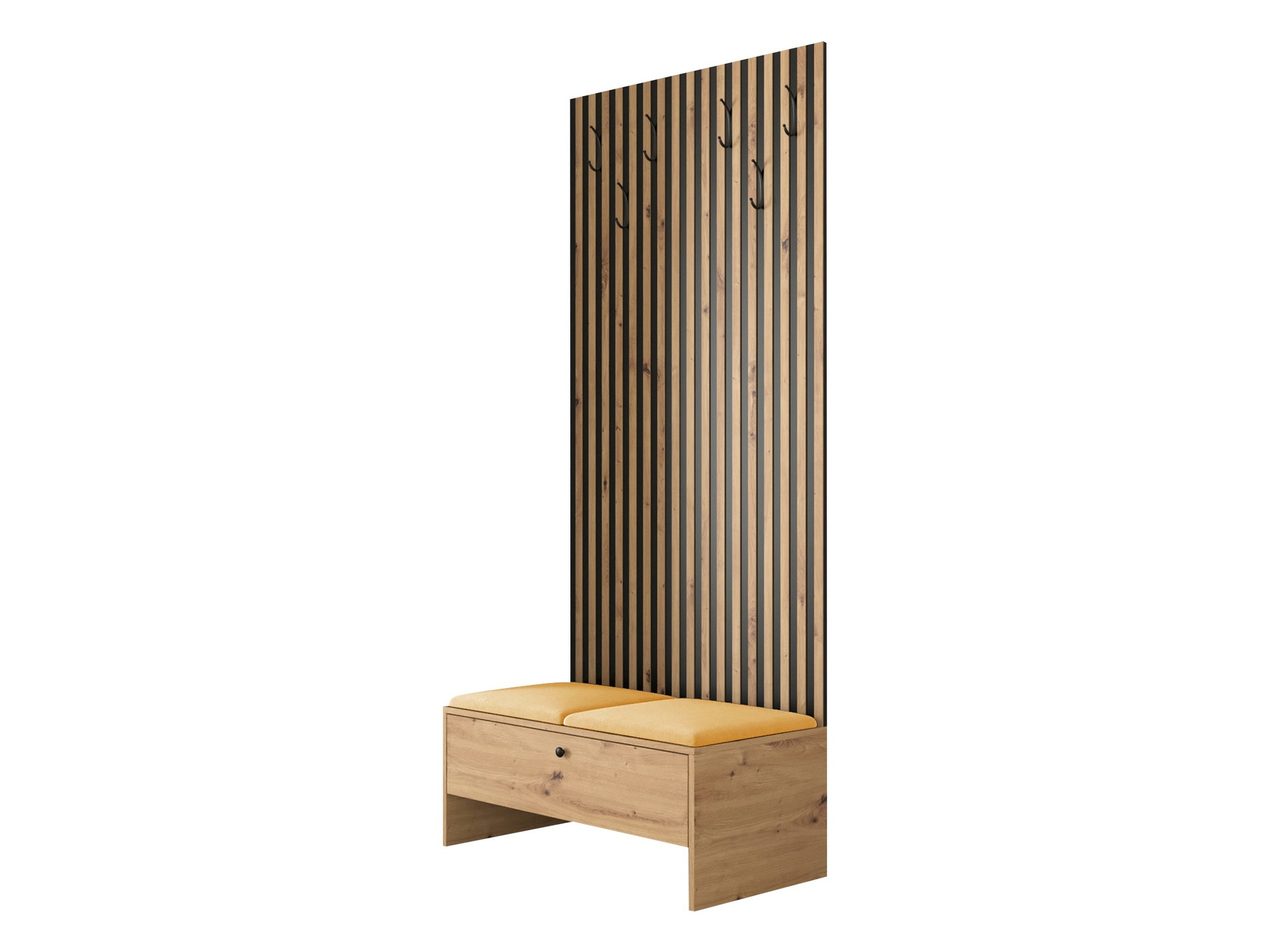 Prieškambario komplektas Donio IV (Artisan ąžuolas + Manila 32)