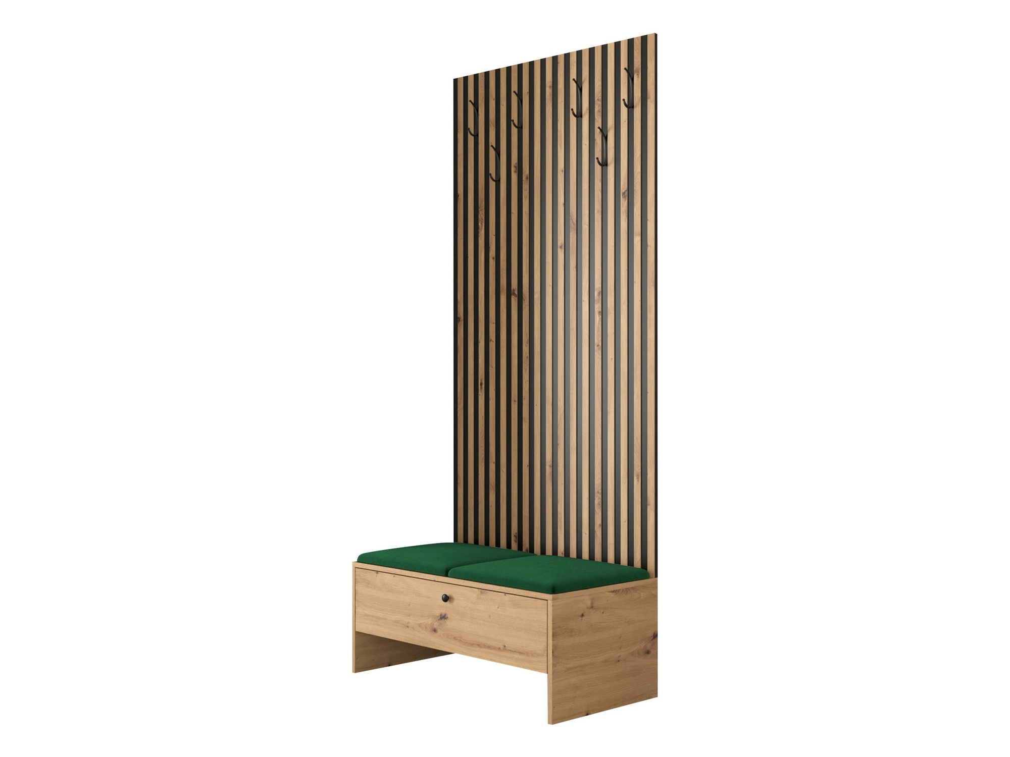 Prieškambario komplektas Donio IV (Artisan ąžuolas + Manila 35)