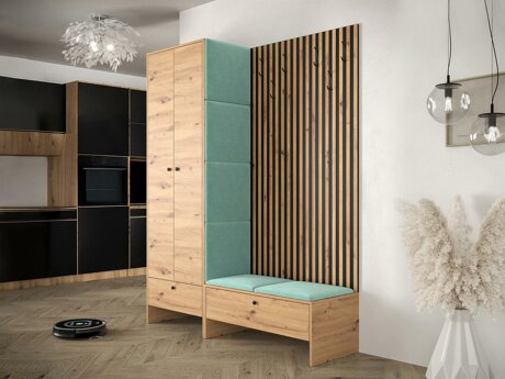 Prieškambario komplektas Hartford 320 (Artisan ąžuolas + Manila 11)