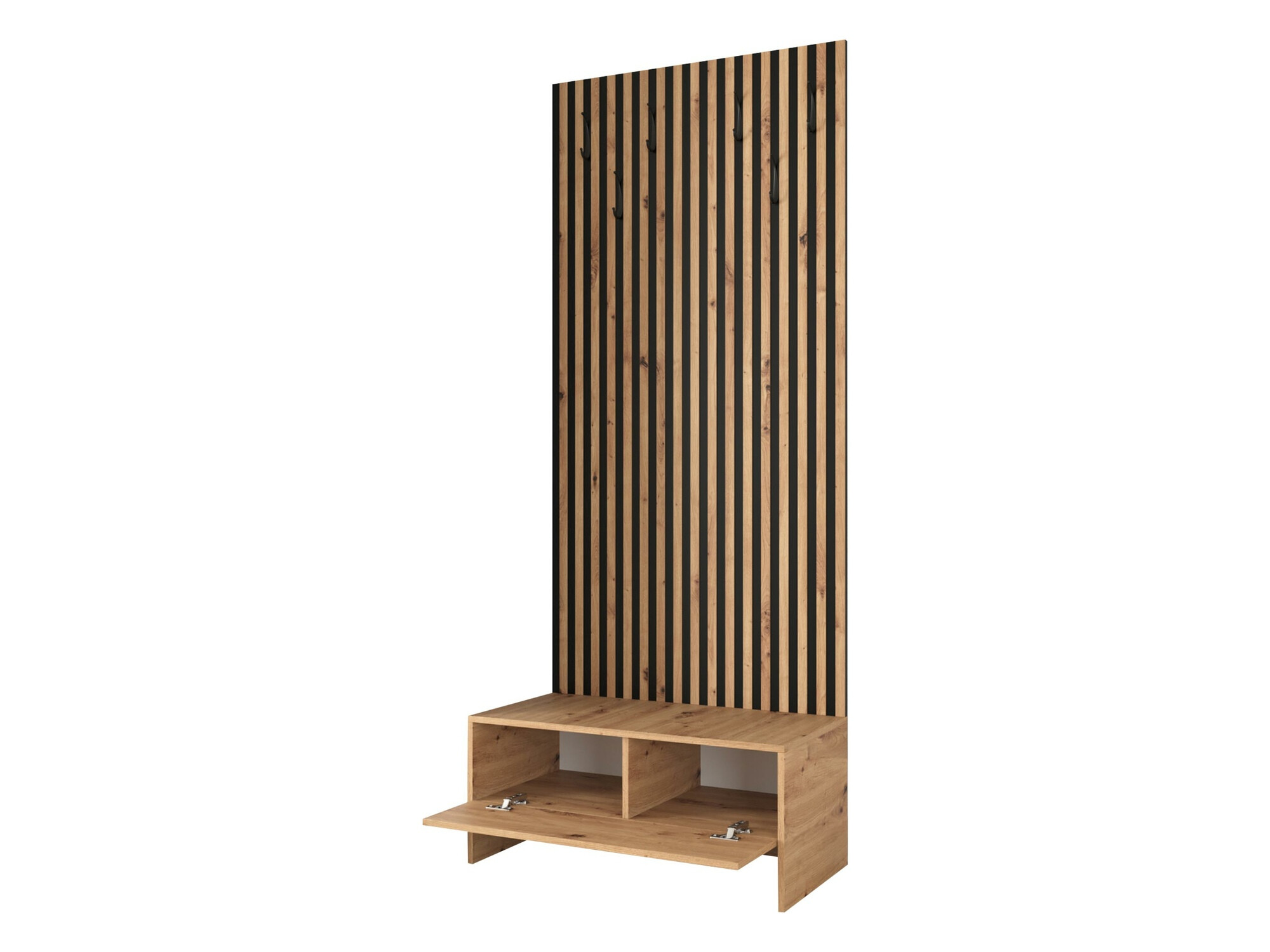 Prieškambario komplektas Hartford 321 (Artisan ąžuolas + Manila 16)