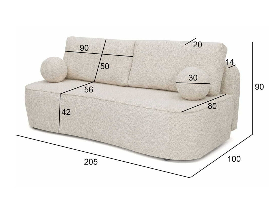 Sofa lova Marysville 100