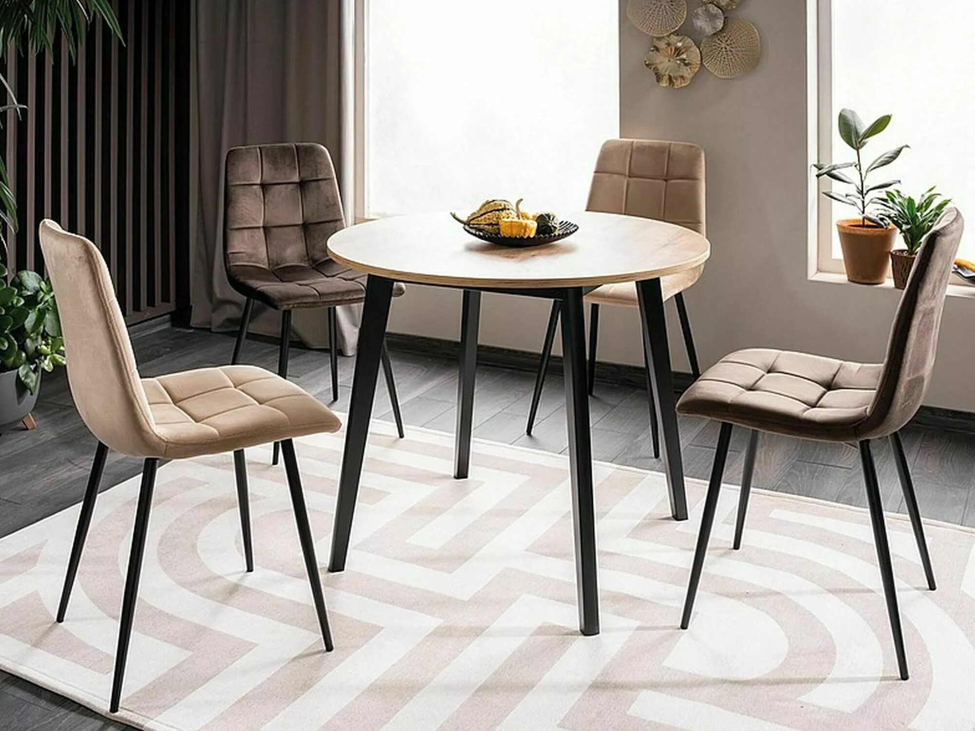 Kėdė Detroit 755 (Ruda)