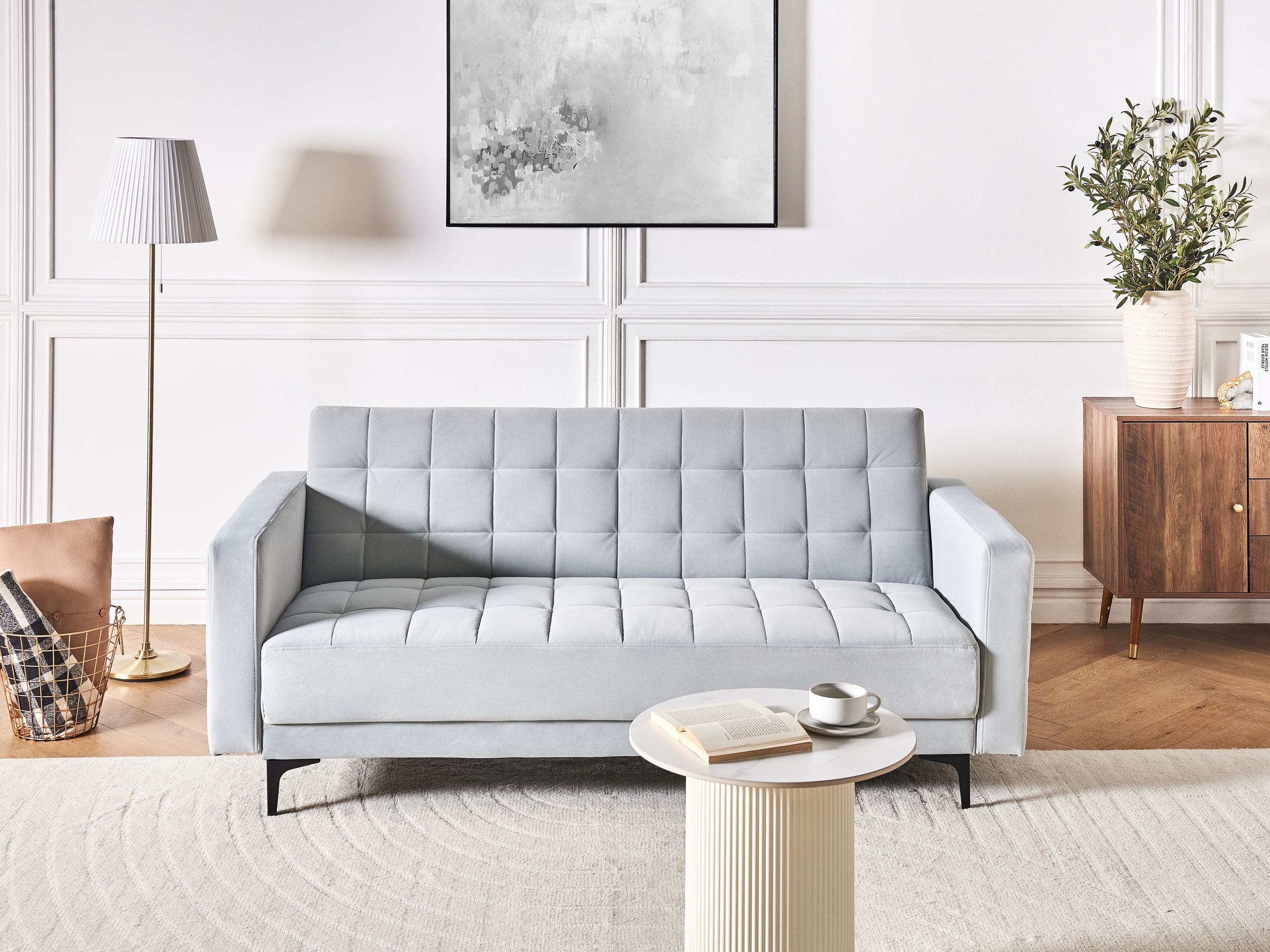 Sofa lova Felvena 123 (Pilka)