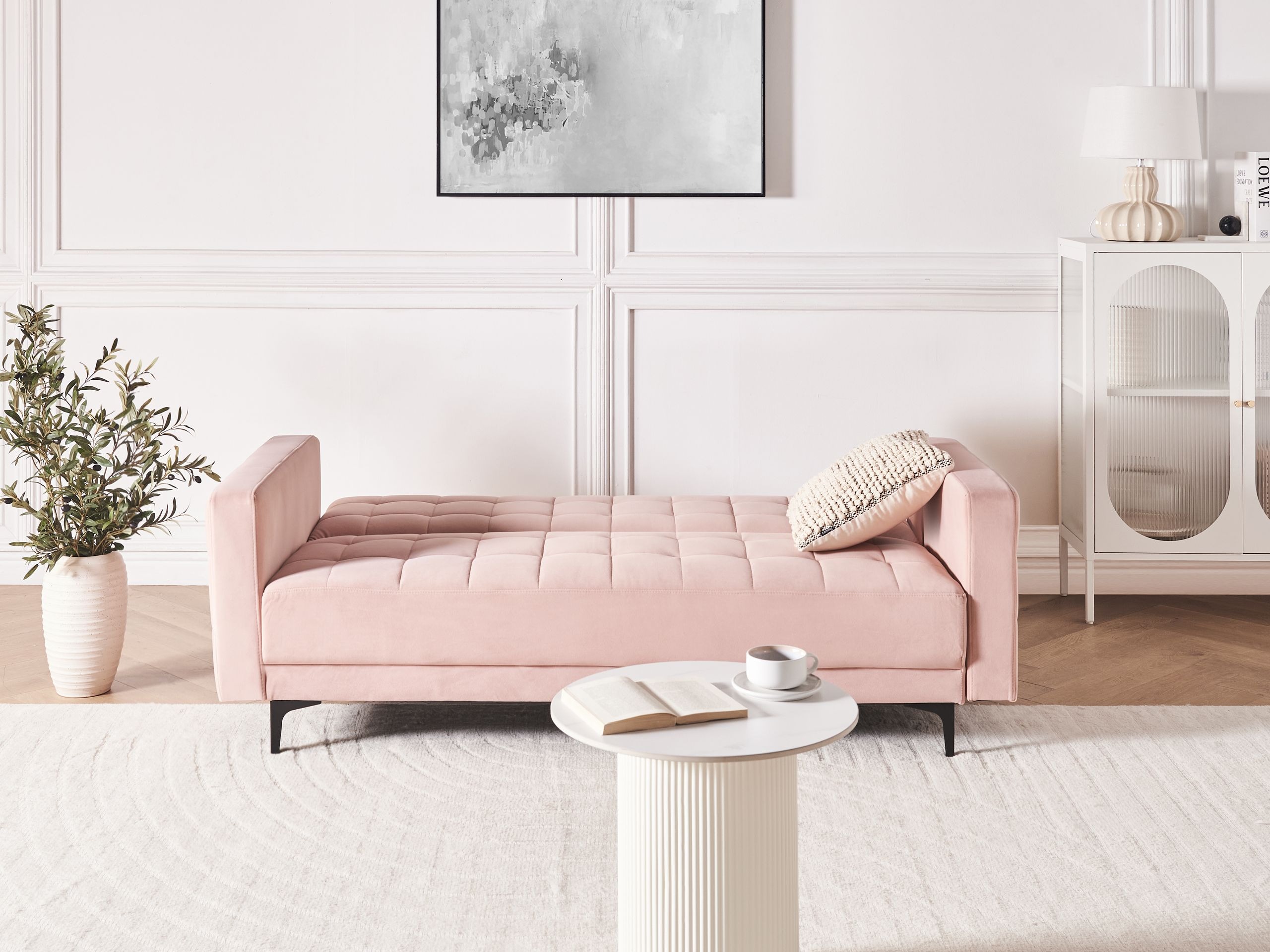 Sofa lova Felvena 123 (Rožinė)