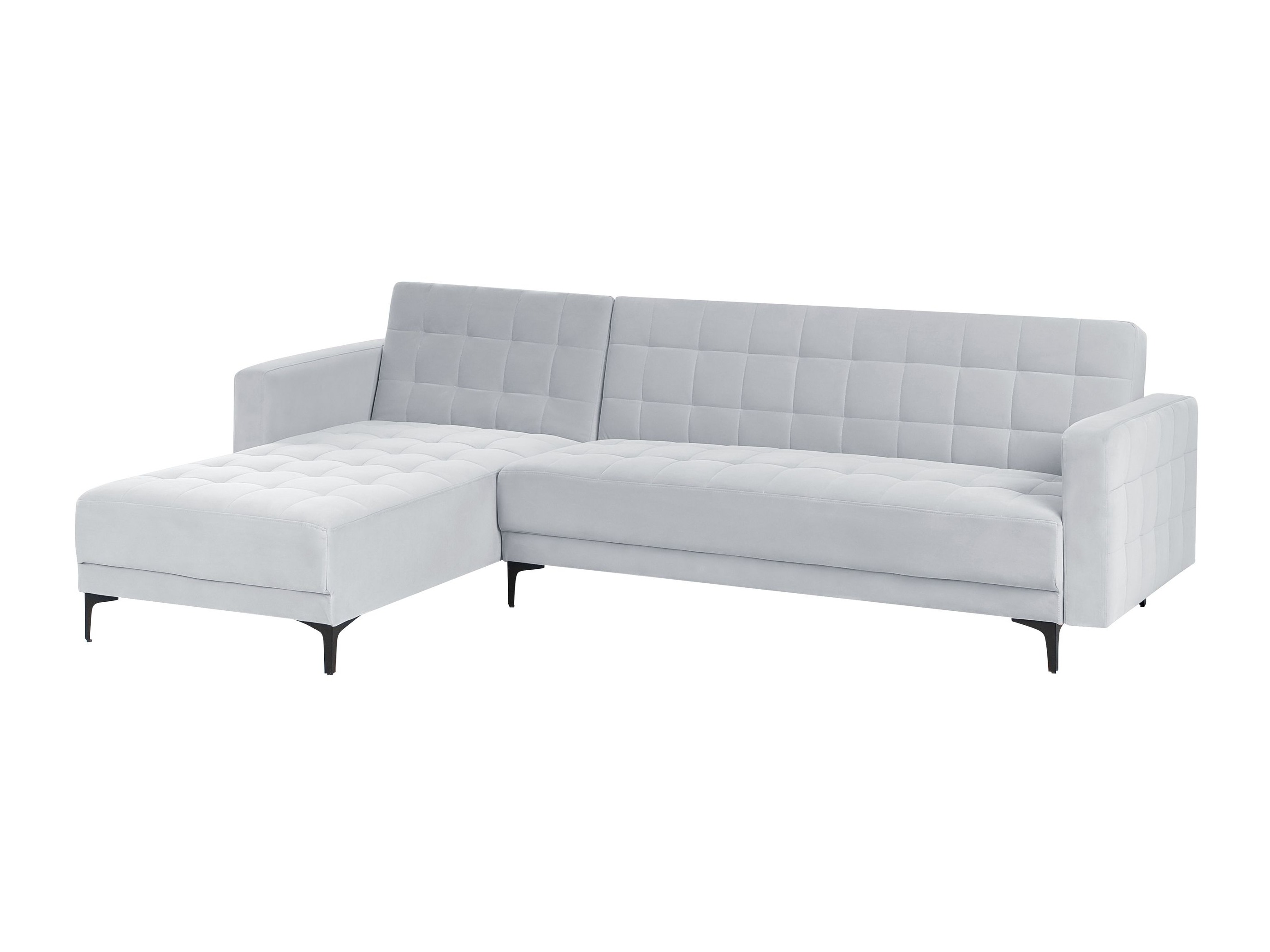 Minkštas kampas Felvena 124 (Šviesi pilka)