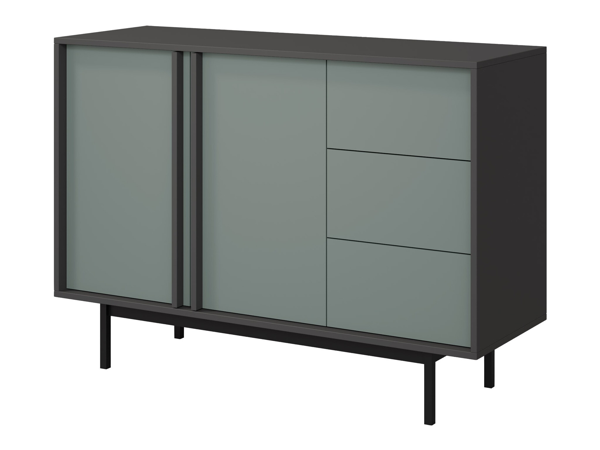 Komoda Levali 106 (Dusty žalia)