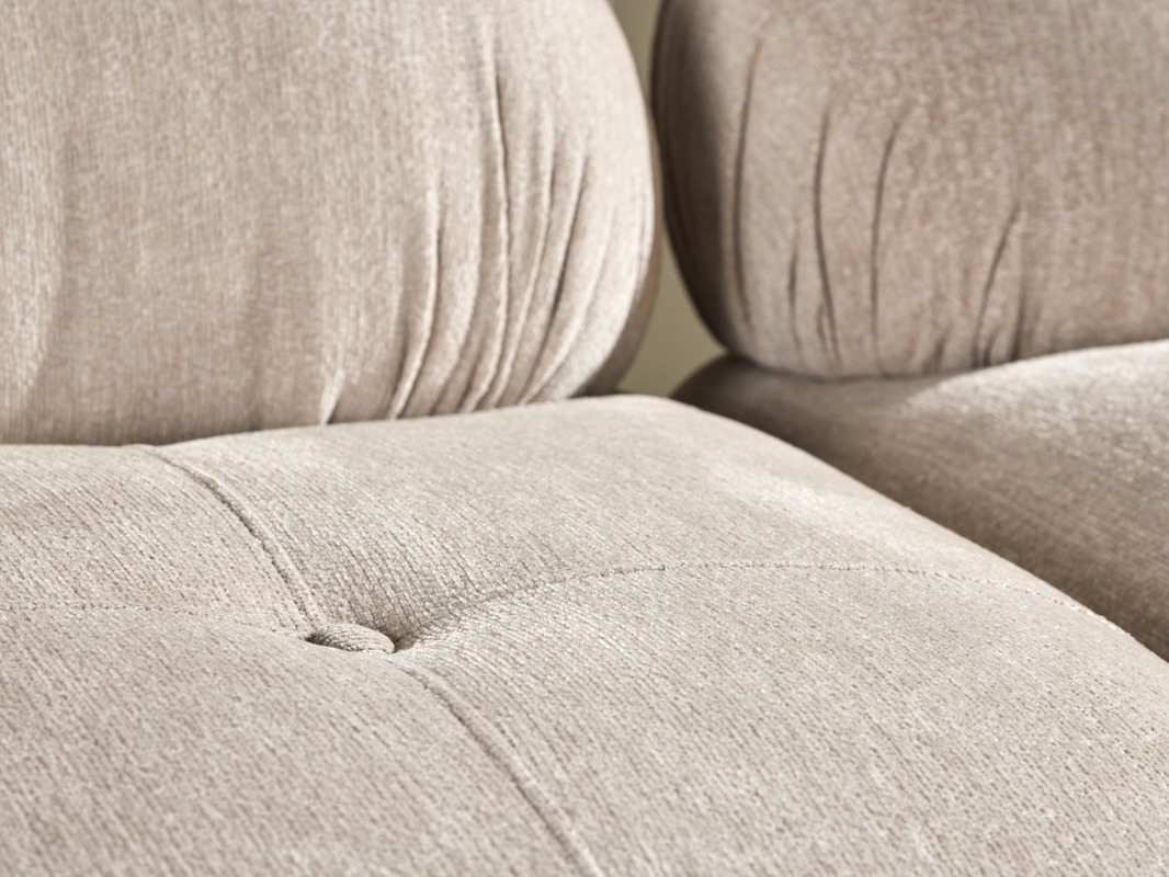 Modulinė sofa Evardale 104 (Smėlinė + Juoda)