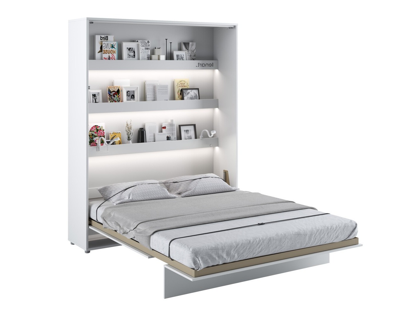 Lova - spinta Concept Pro Lenart Levfere 102 (Balta + Blizgi balta)